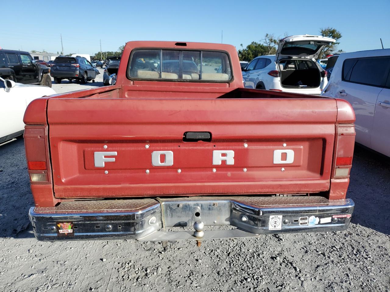 1990 Ford Ranger Красный vin: 1FTCR10A8LUA78377