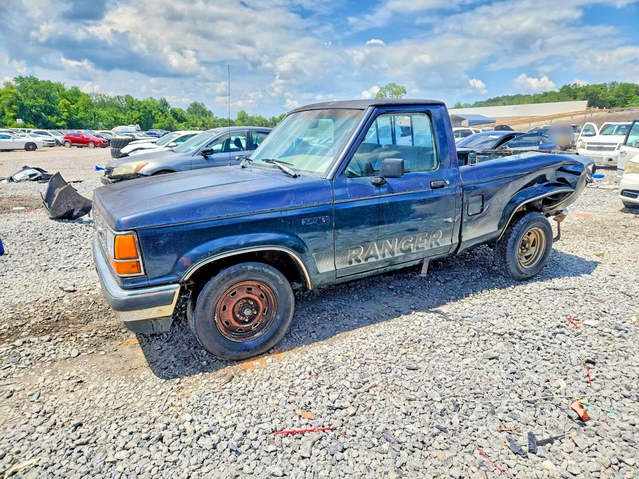 1990 Ford Ranger Blue vin: 1FTCR10A8LUB27674