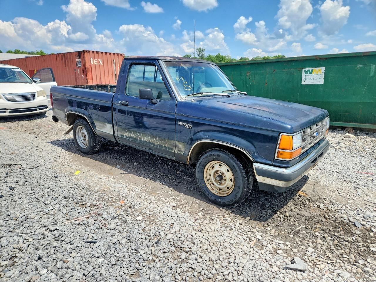 1990 Ford Ranger Blue vin: 1FTCR10A8LUB27674