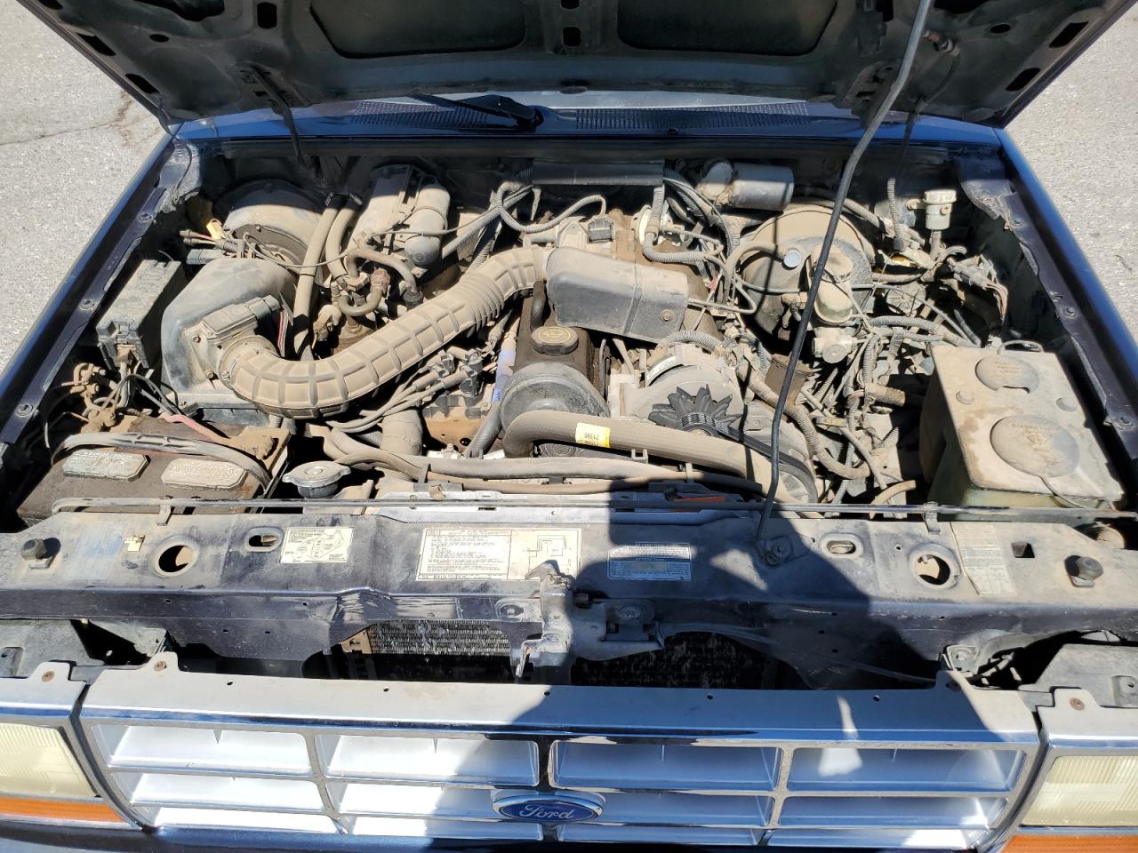 1990 Ford Ranger Синий vin: 1FTCR10A8LUB54812