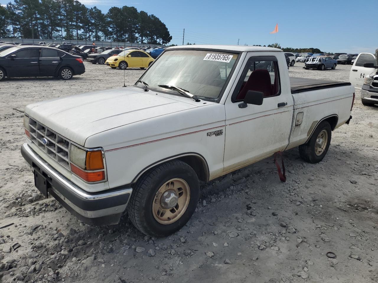 1991 Ford Ranger Белый vin: 1FTCR10A8MUC86289