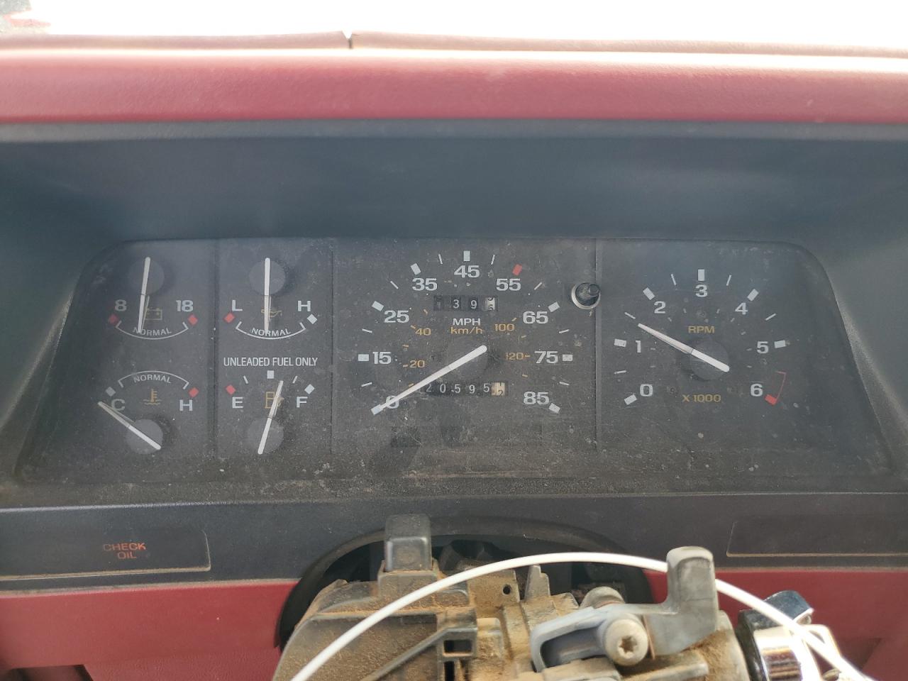 1991 Ford Ranger Белый vin: 1FTCR10A8MUC86289