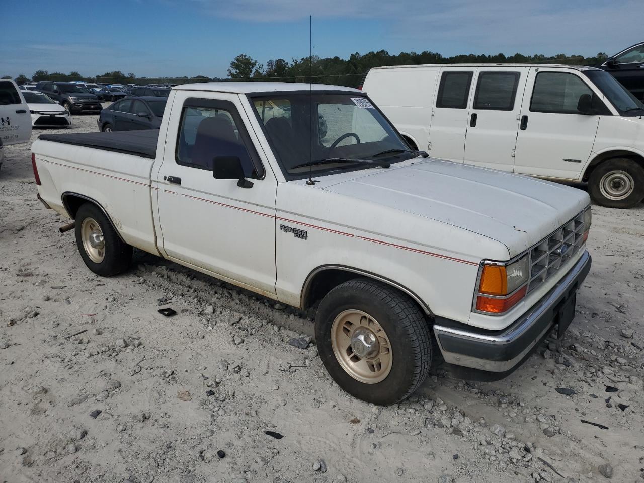 1991 Ford Ranger Белый vin: 1FTCR10A8MUC86289
