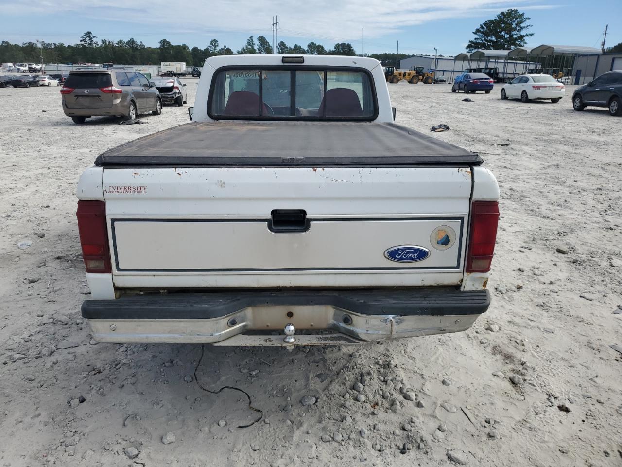 1991 Ford Ranger Белый vin: 1FTCR10A8MUC86289