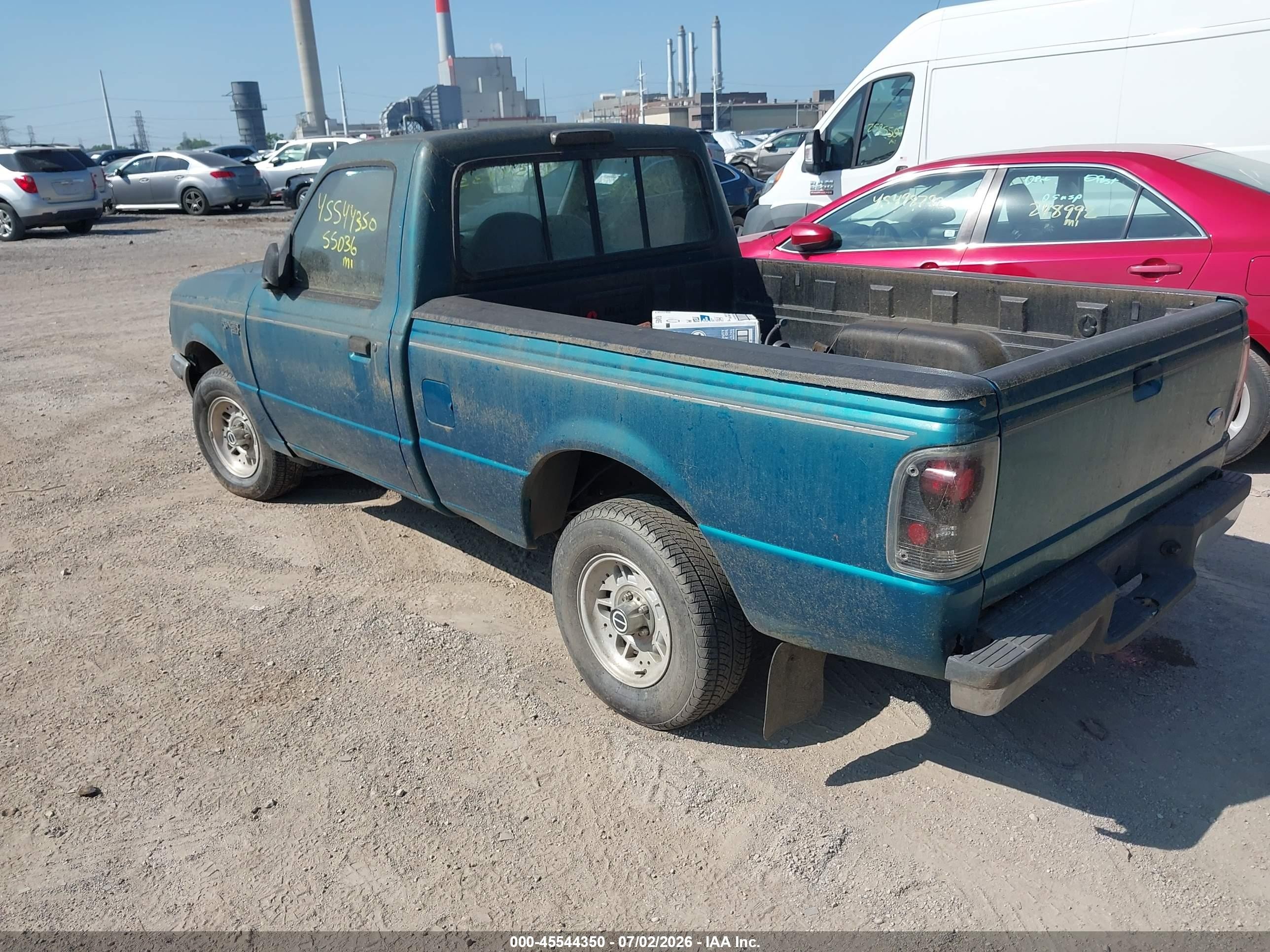 1993 Ford Ranger   Зеленый vin: 1FTCR10A8PPB74711
