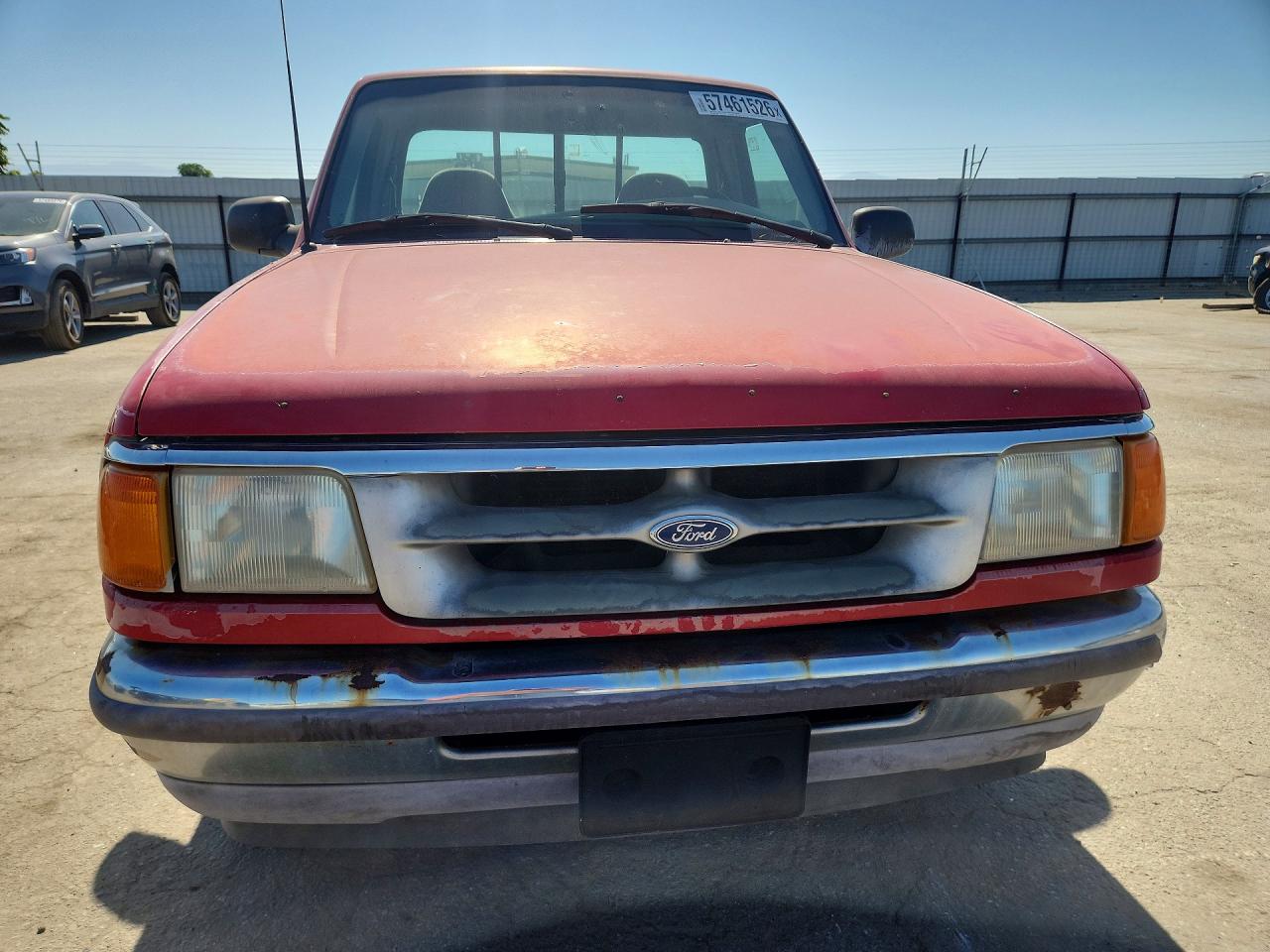 1995 Ford Ranger Red vin: 1FTCR10A8SPA37194
