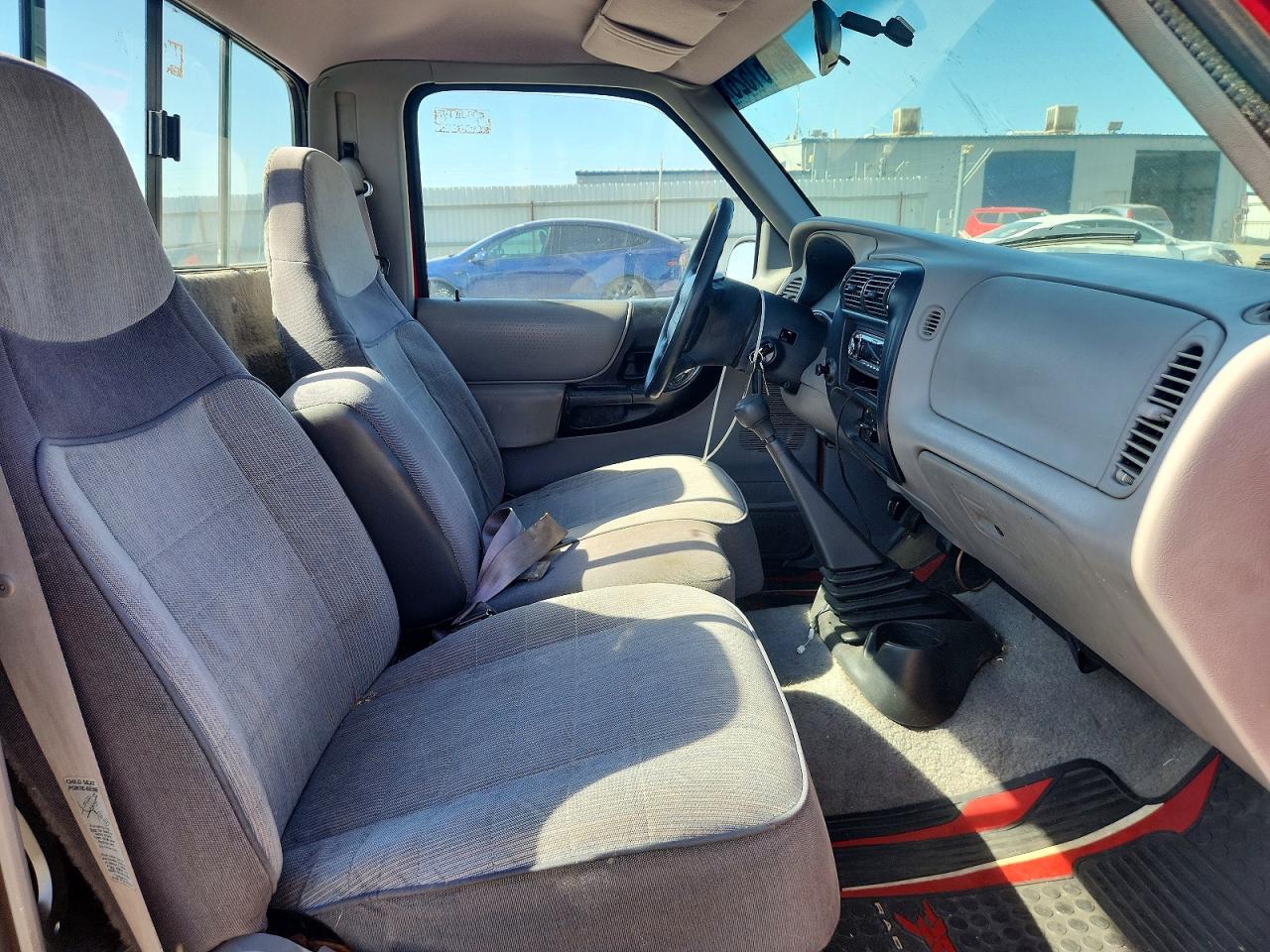 1995 Ford Ranger Red vin: 1FTCR10A8SPA37194