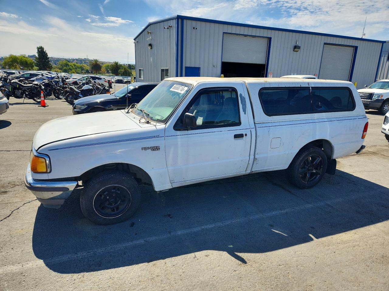 1995 Ford Ranger White vin: 1FTCR10A8SPA89361
