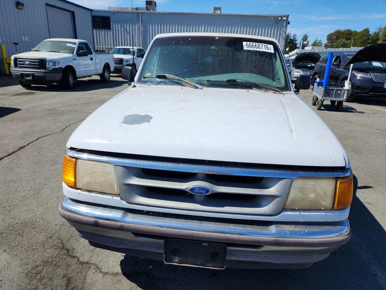 1995 Ford Ranger White vin: 1FTCR10A8SPA89361