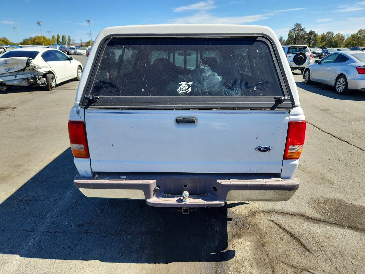1995 Ford Ranger White vin: 1FTCR10A8SPA89361