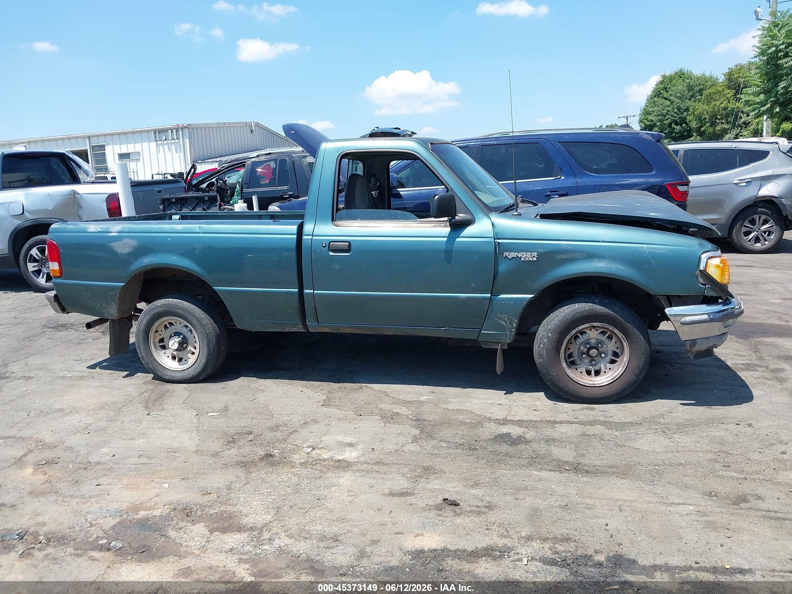 1995 Ford Ranger   Зеленый vin: 1FTCR10A8SUA11311