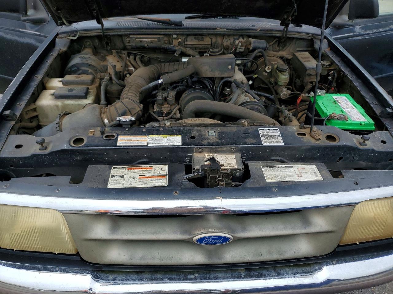 1995 Ford Ranger Black vin: 1FTCR10A8SUC30060
