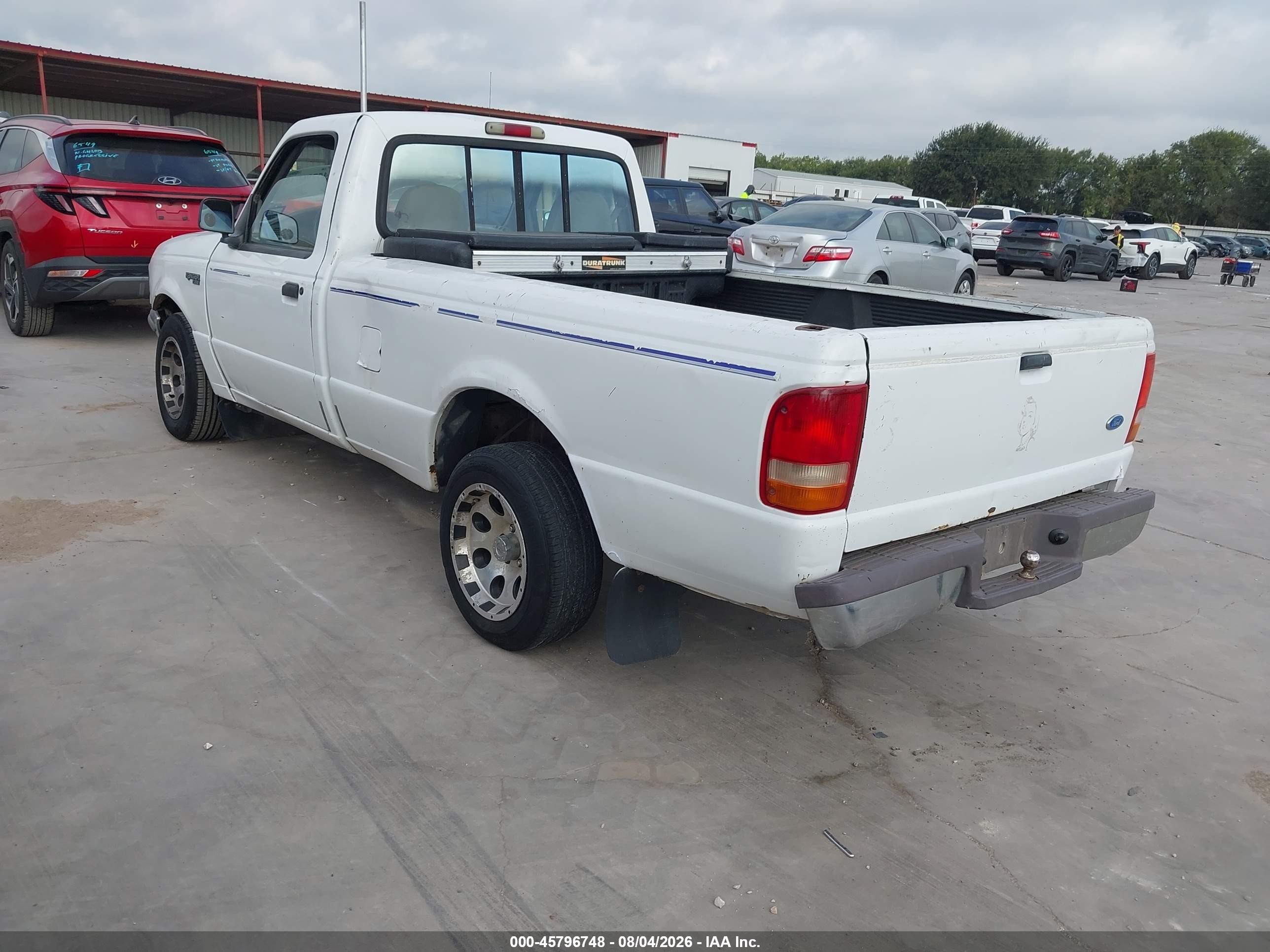 1997 Ford Ranger Splash/xlt White vin: 1FTCR10A8VPA78249