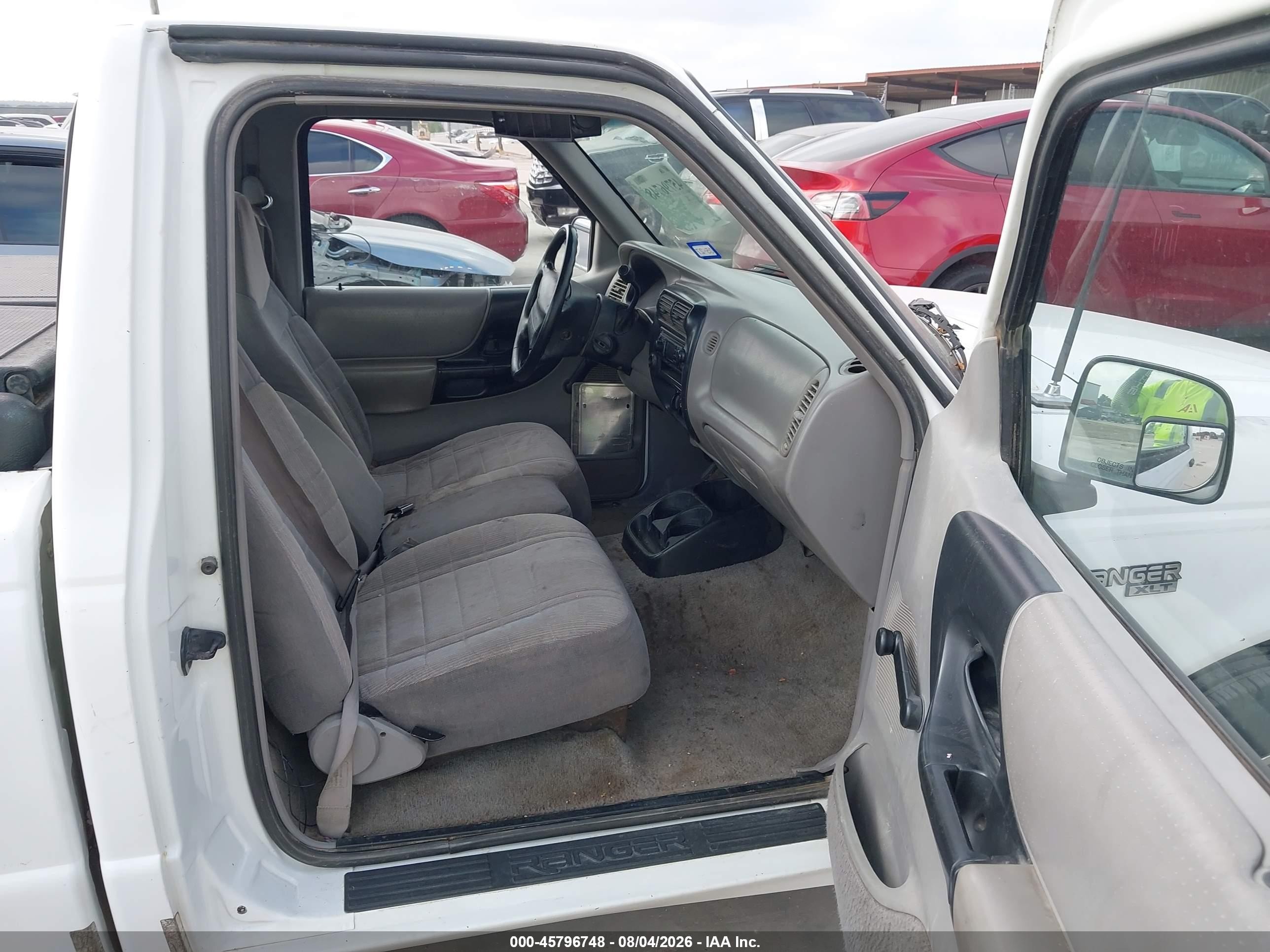 1997 Ford Ranger Splash/xlt White vin: 1FTCR10A8VPA78249