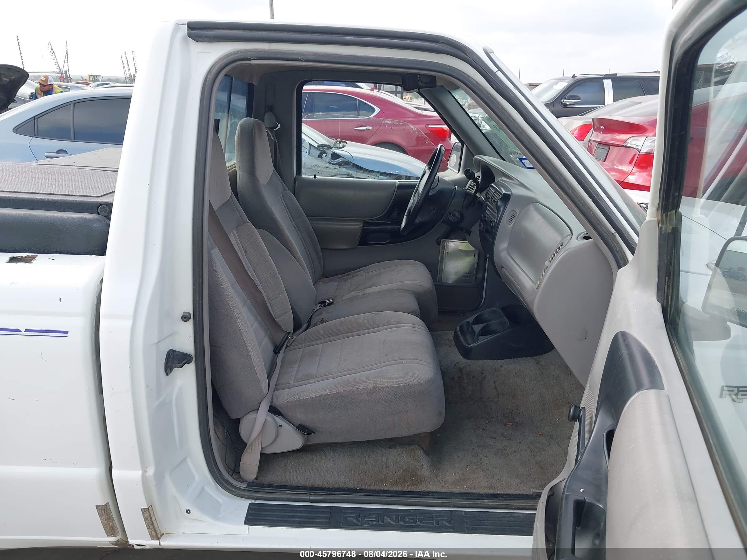 1997 Ford Ranger Splash/xlt White vin: 1FTCR10A8VPA78249