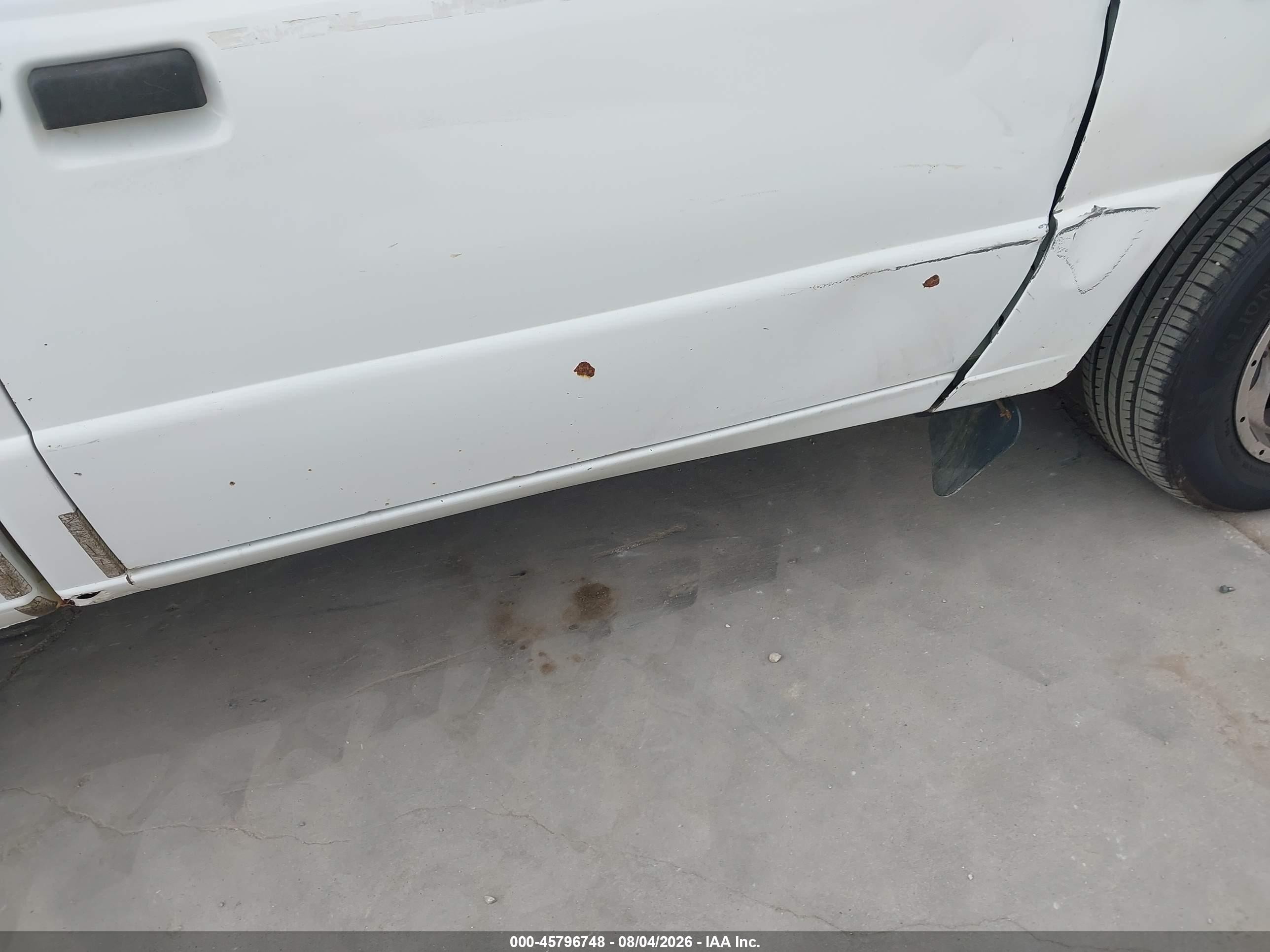 1997 Ford Ranger Splash/xlt White vin: 1FTCR10A8VPA78249