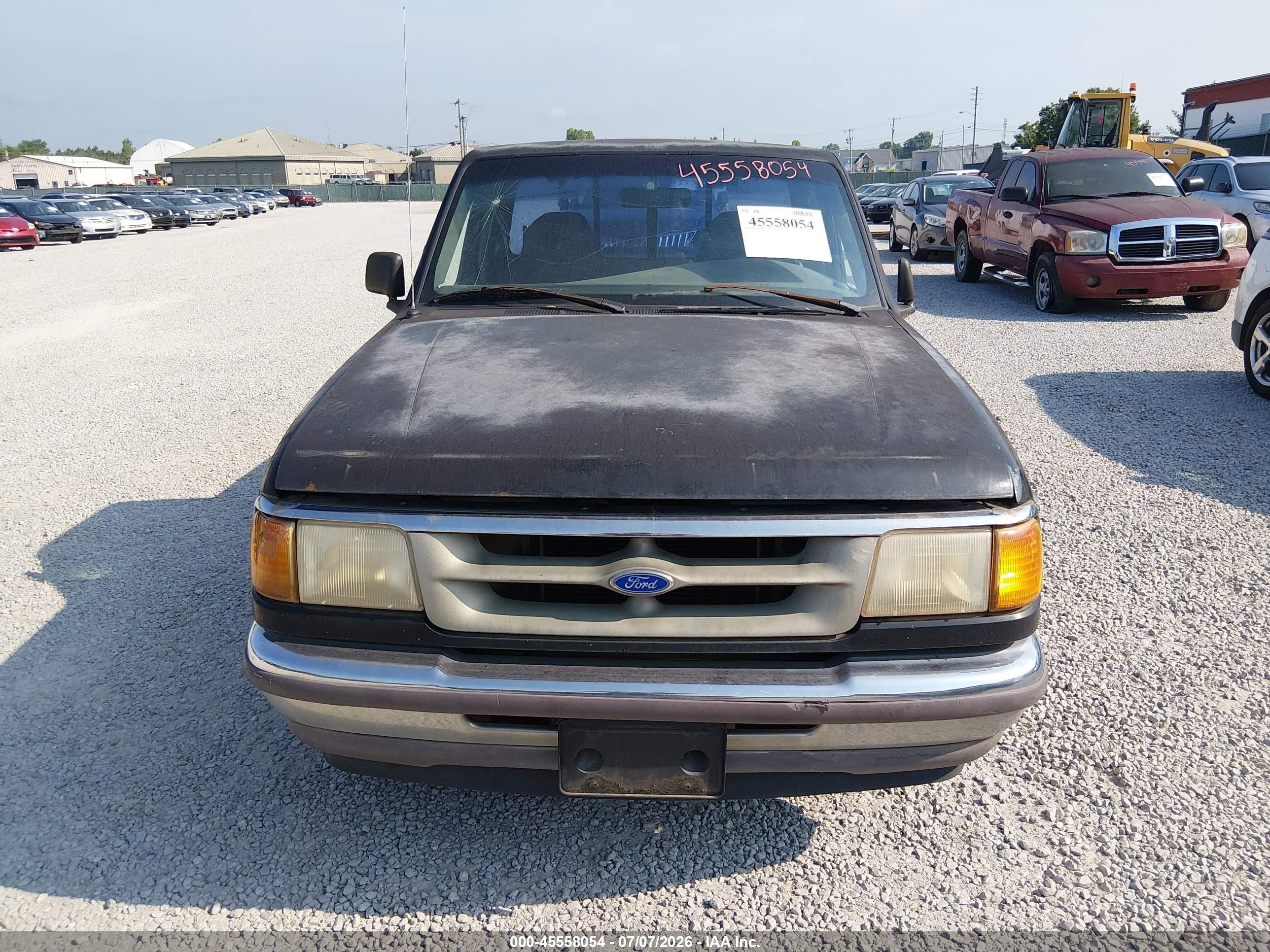 1997 Ford Ranger Splash/xlt Black vin: 1FTCR10A8VTA09617