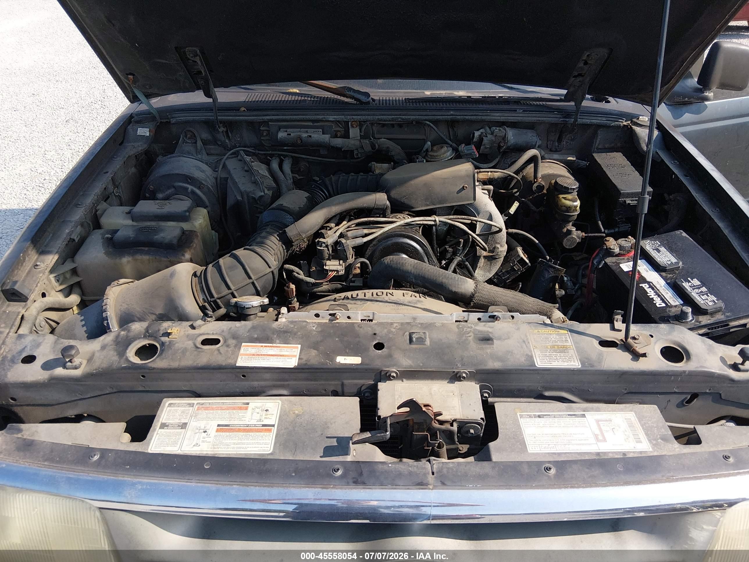 1997 Ford Ranger Splash/xlt Black vin: 1FTCR10A8VTA09617