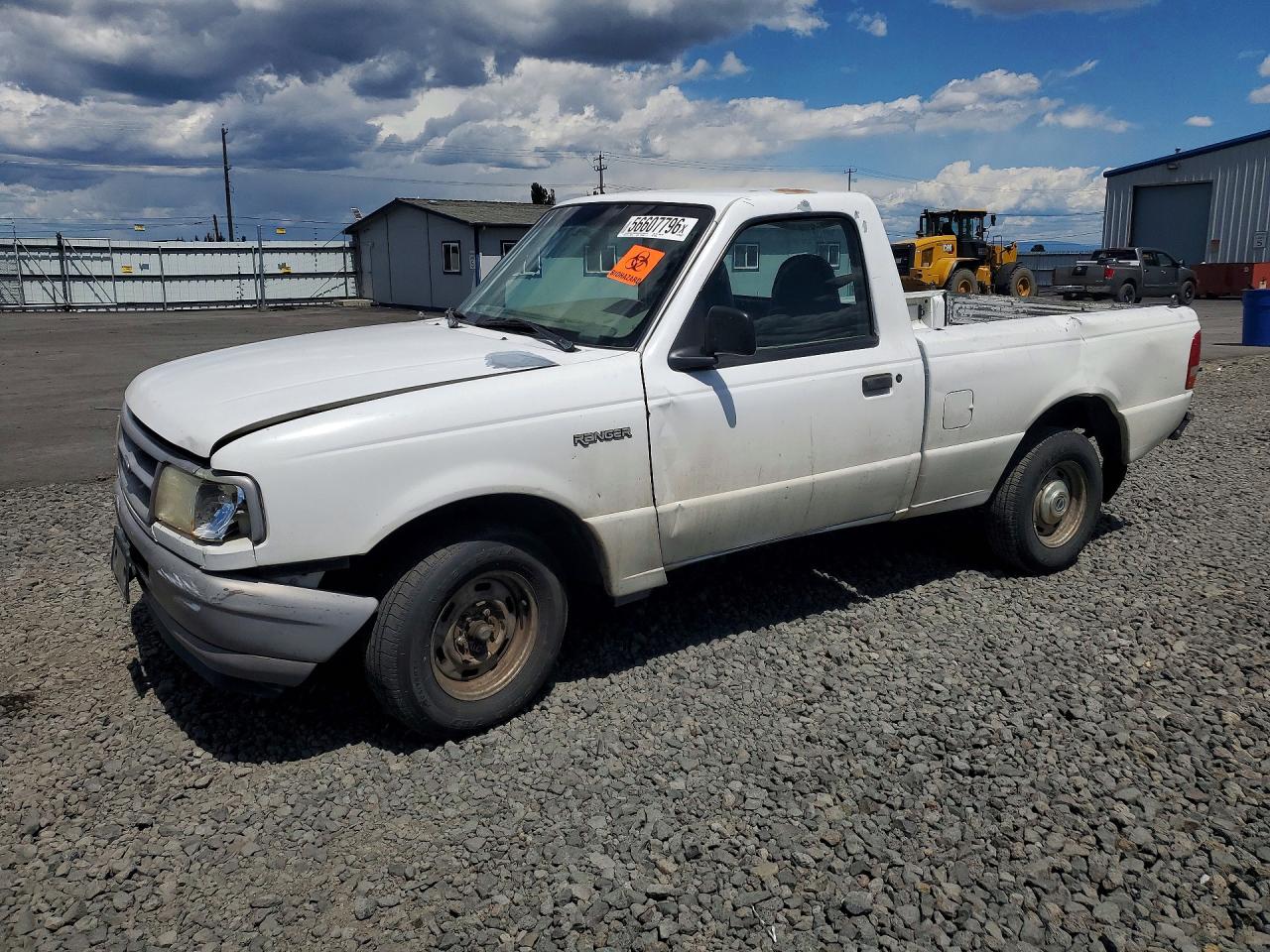 1997 Ford Ranger White vin: 1FTCR10A8VUD35900