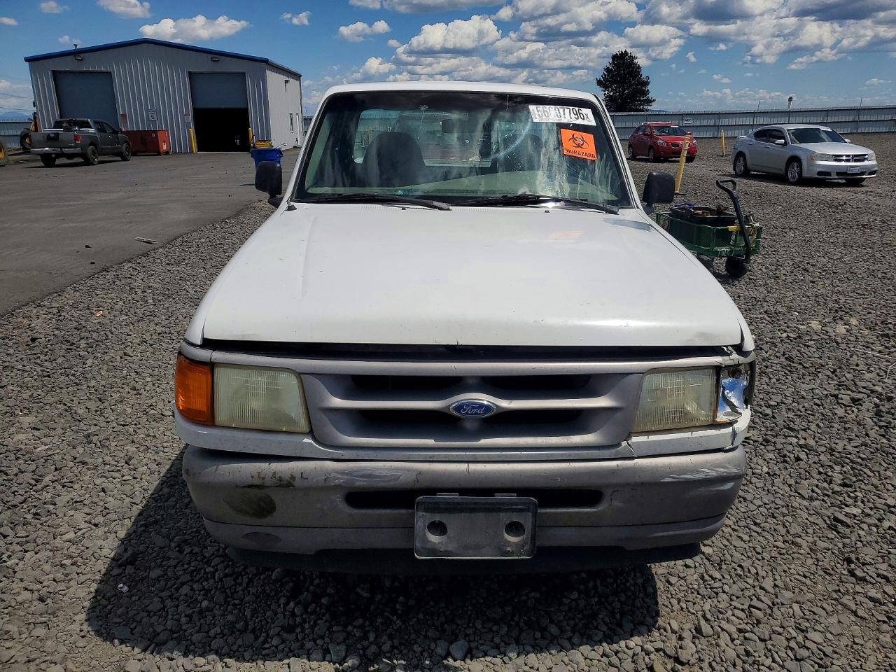 1997 Ford Ranger White vin: 1FTCR10A8VUD35900