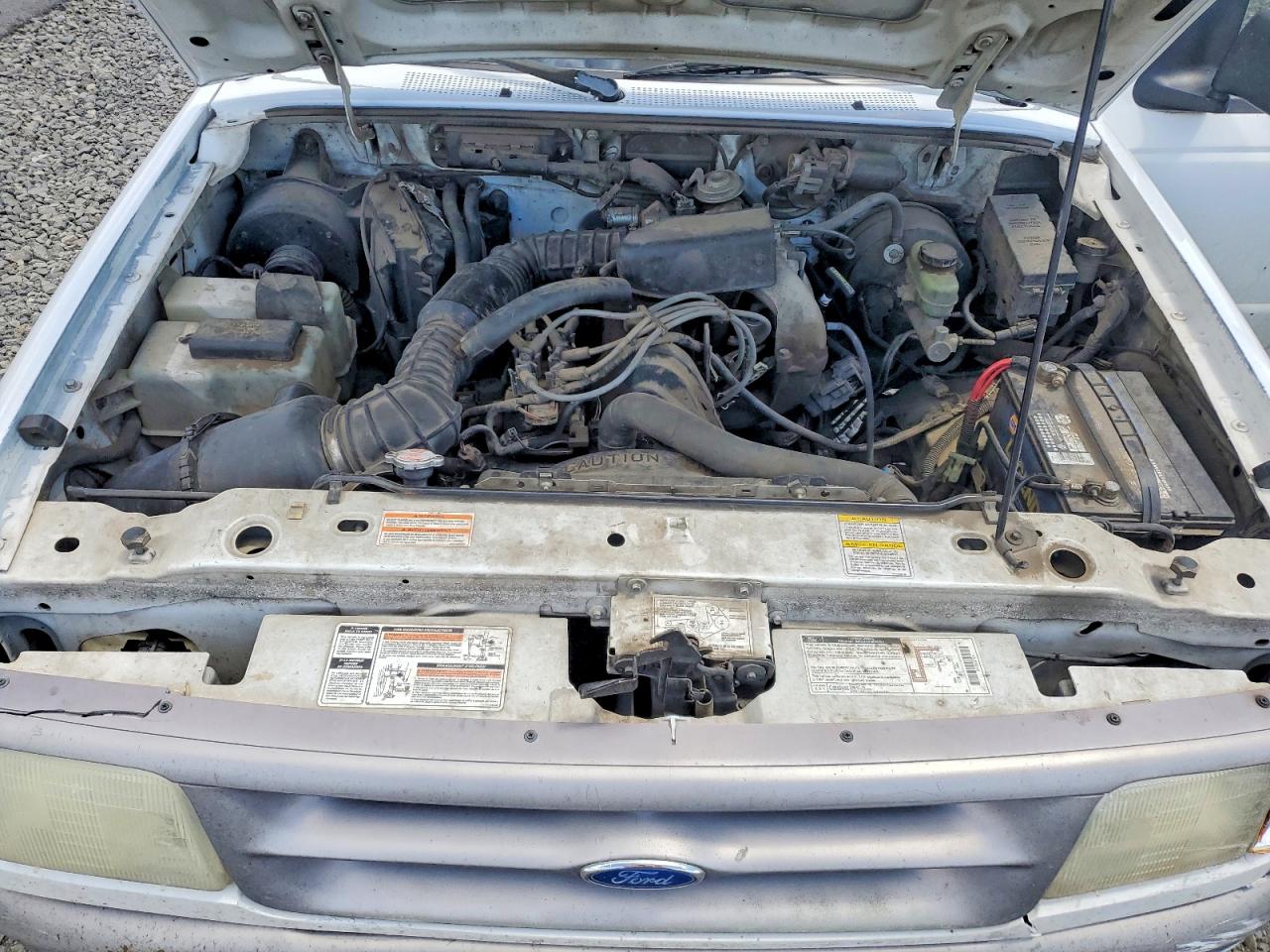 1997 Ford Ranger White vin: 1FTCR10A8VUD35900