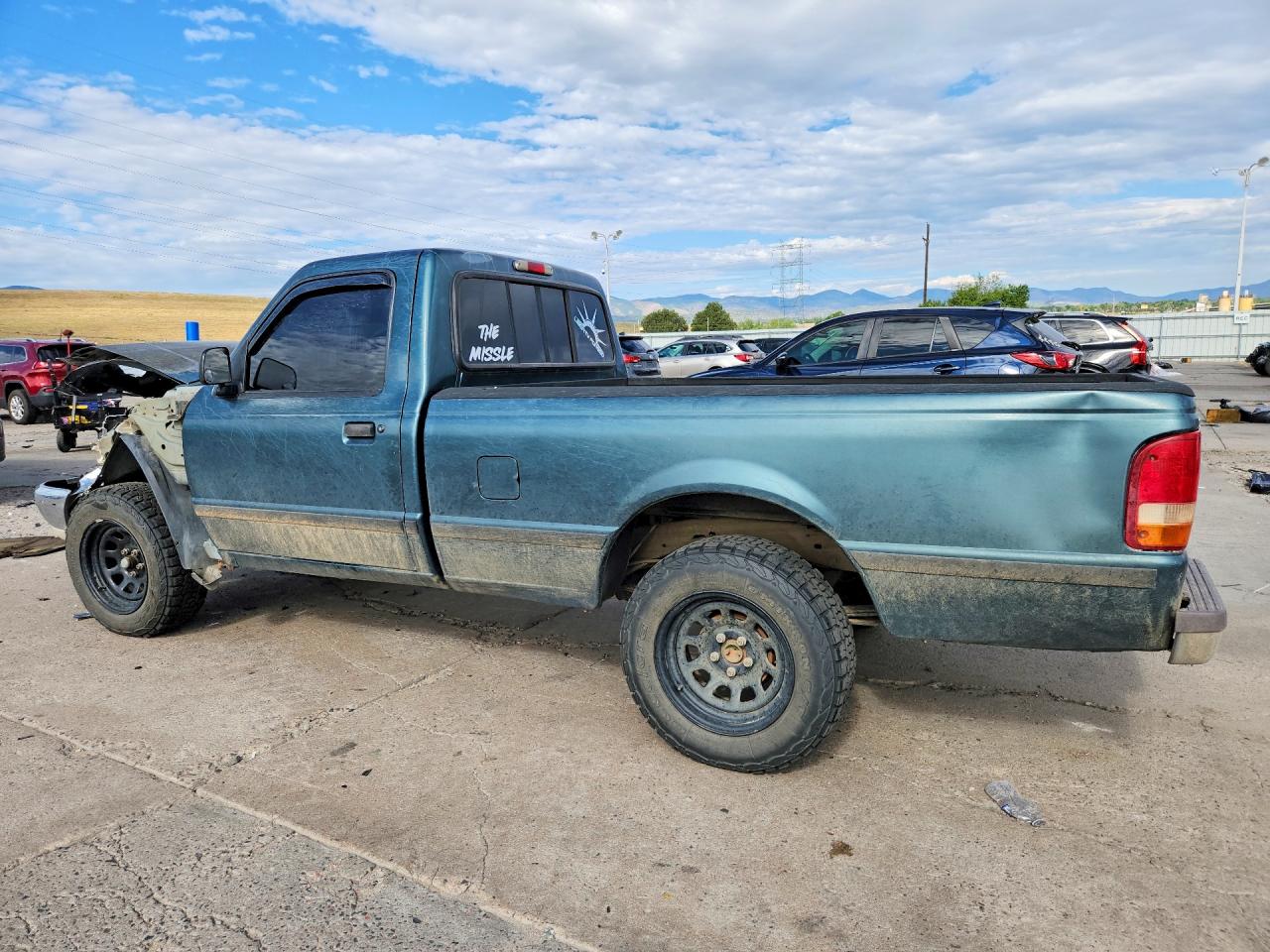 1997 Ford Ranger Green vin: 1FTCR10A8VUD39834