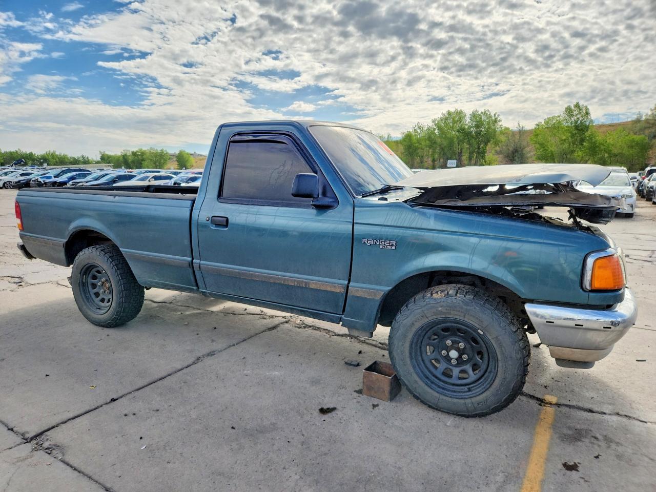 1997 Ford Ranger Green vin: 1FTCR10A8VUD39834
