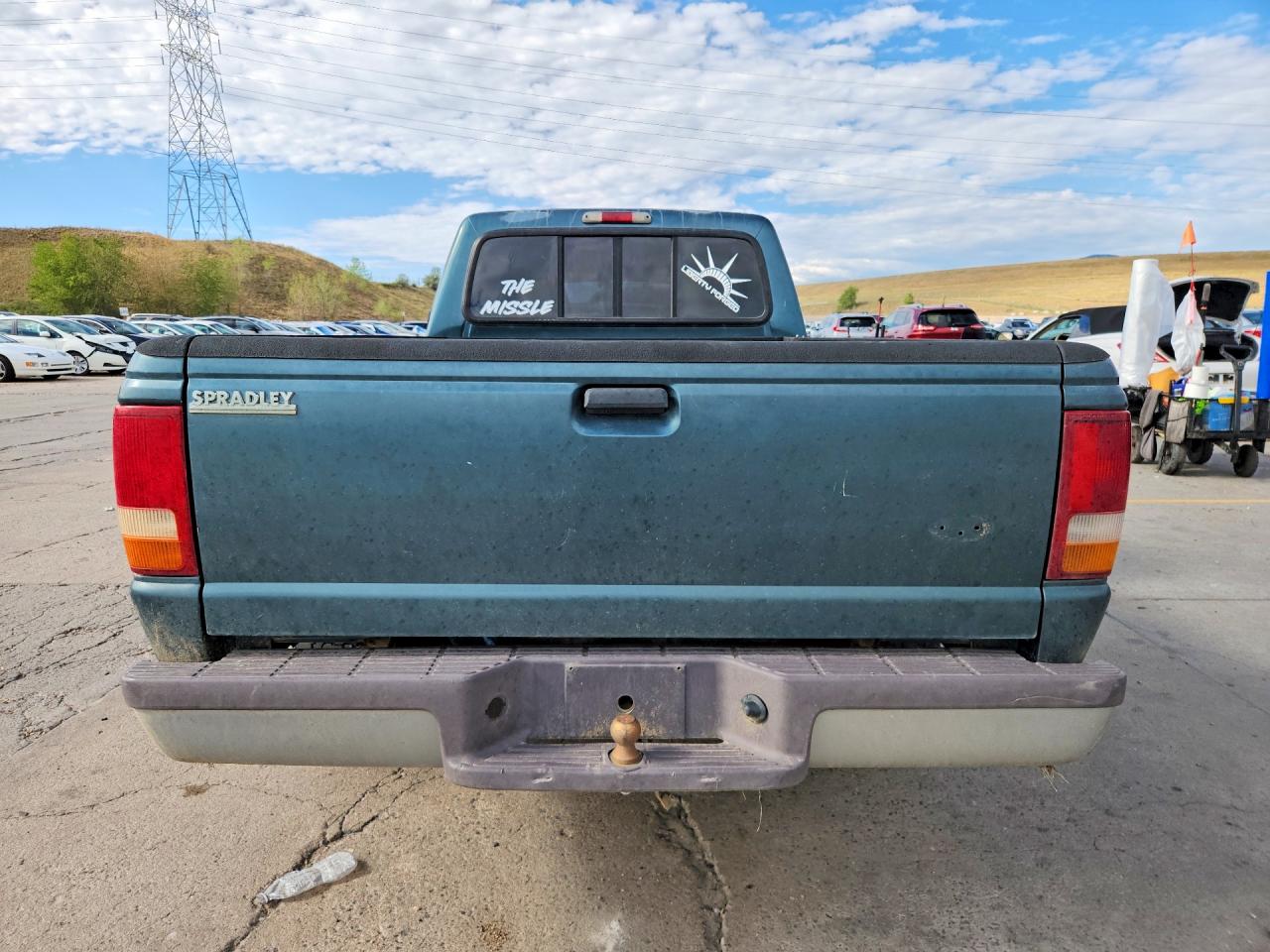 1997 Ford Ranger Green vin: 1FTCR10A8VUD39834