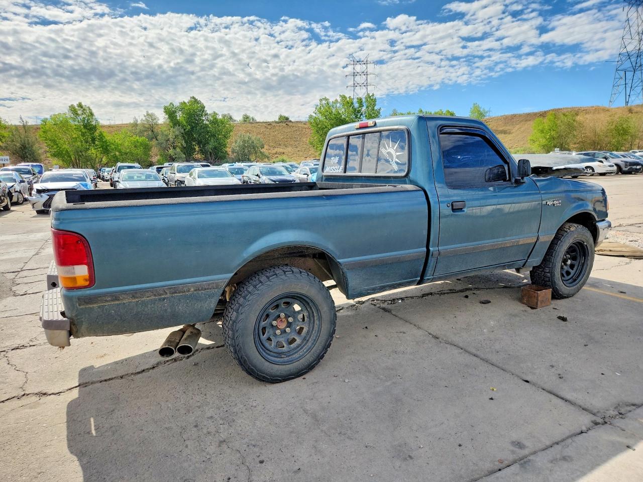 1997 Ford Ranger Green vin: 1FTCR10A8VUD39834