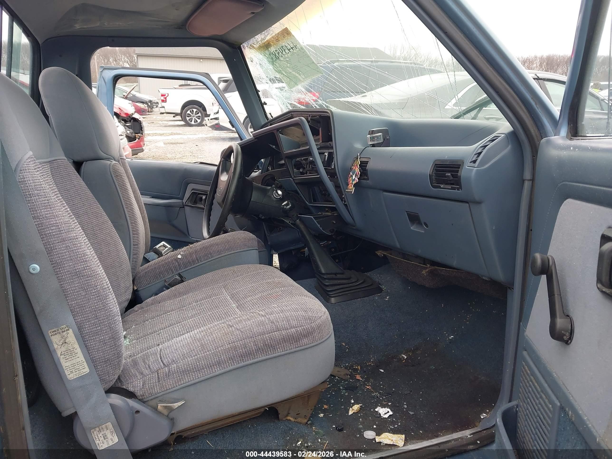 1990 Ford Ranger   Light Blue vin: 1FTCR10A9LPB12177