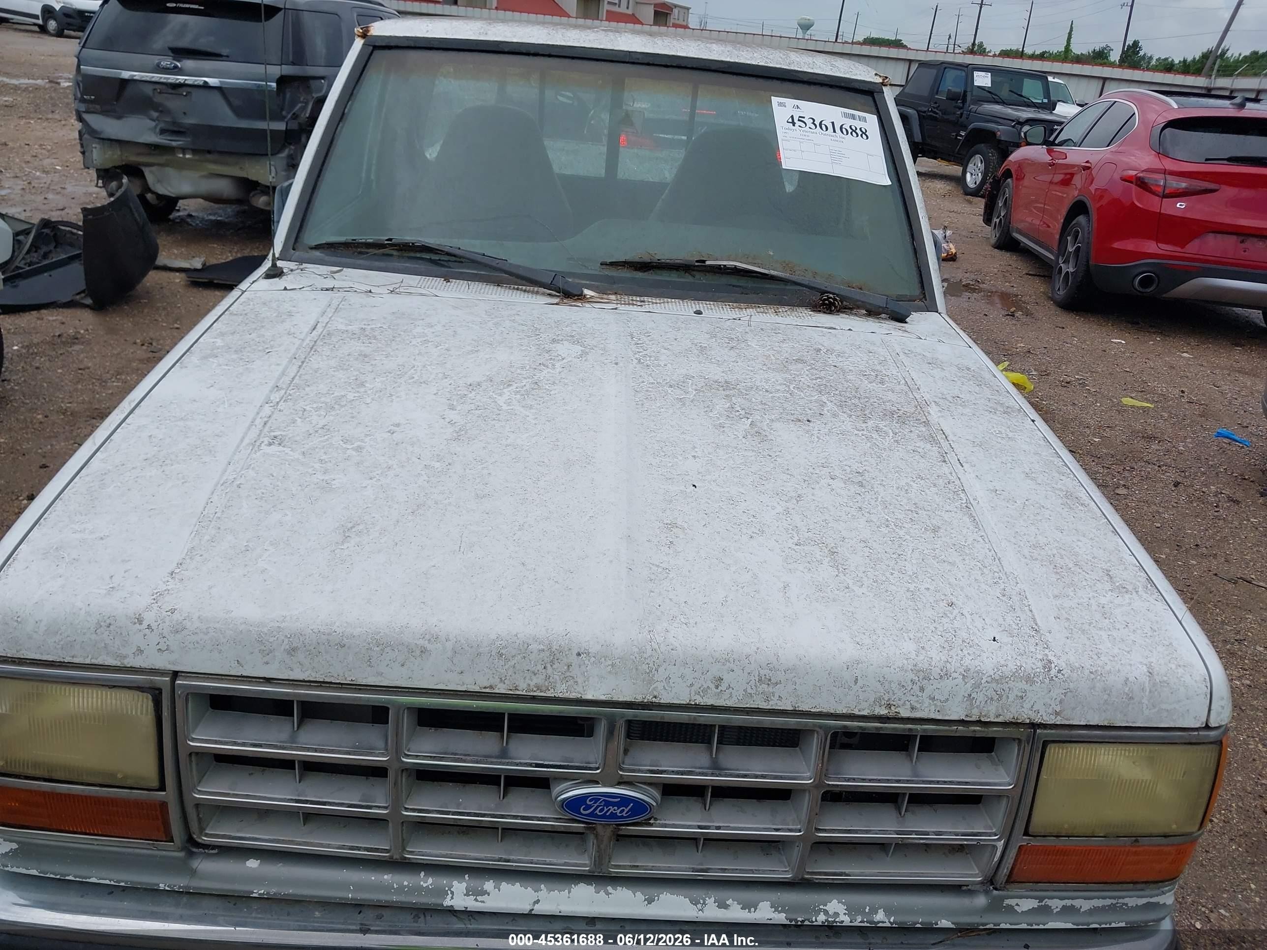 1991 Ford Ranger   White vin: 1FTCR10A9MTA40938