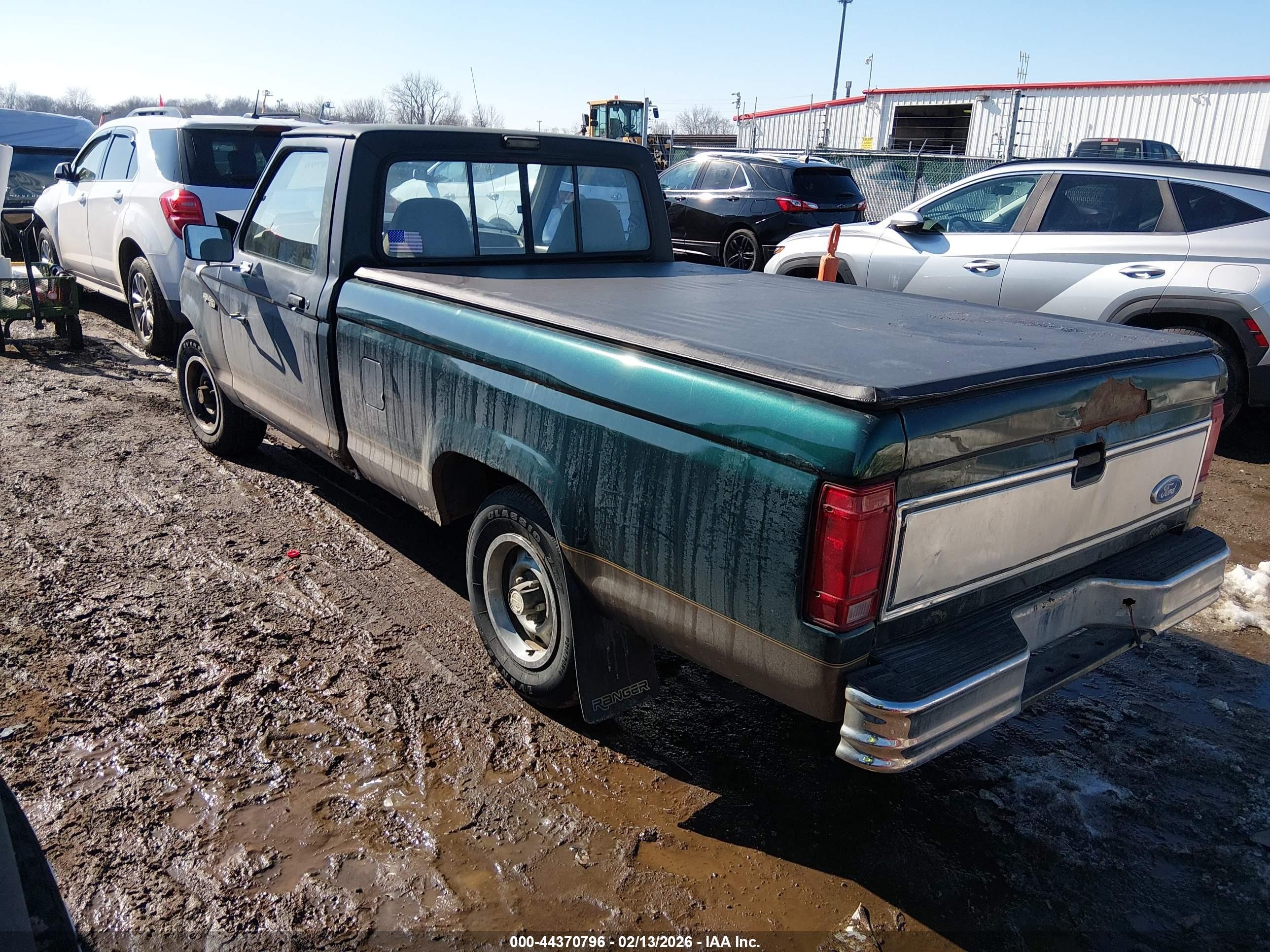 1991 Ford Ranger Зеленый vin: 1FTCR10A9MUB09170