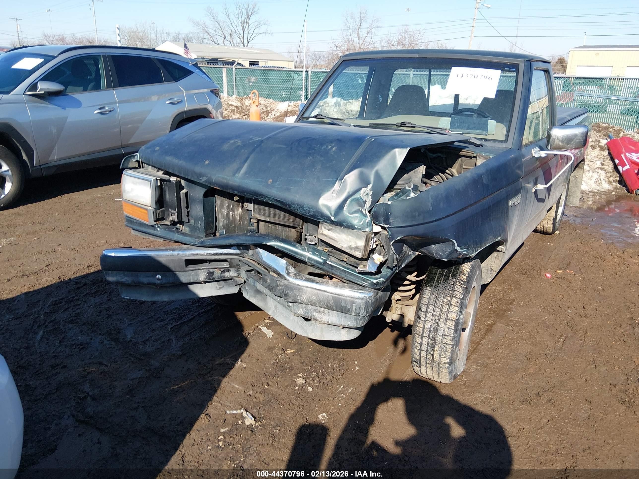 1991 Ford Ranger Зеленый vin: 1FTCR10A9MUB09170