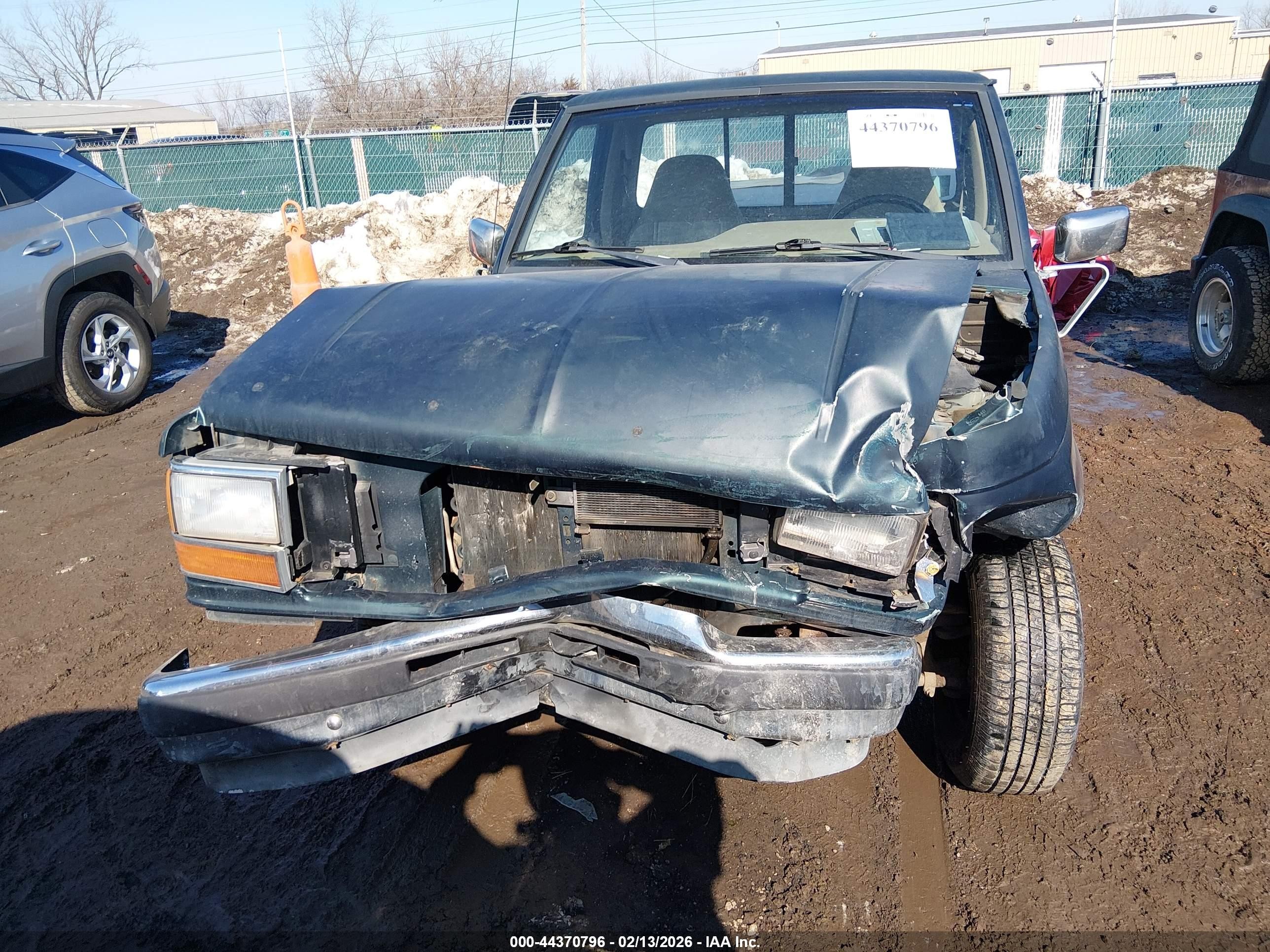 1991 Ford Ranger Зеленый vin: 1FTCR10A9MUB09170