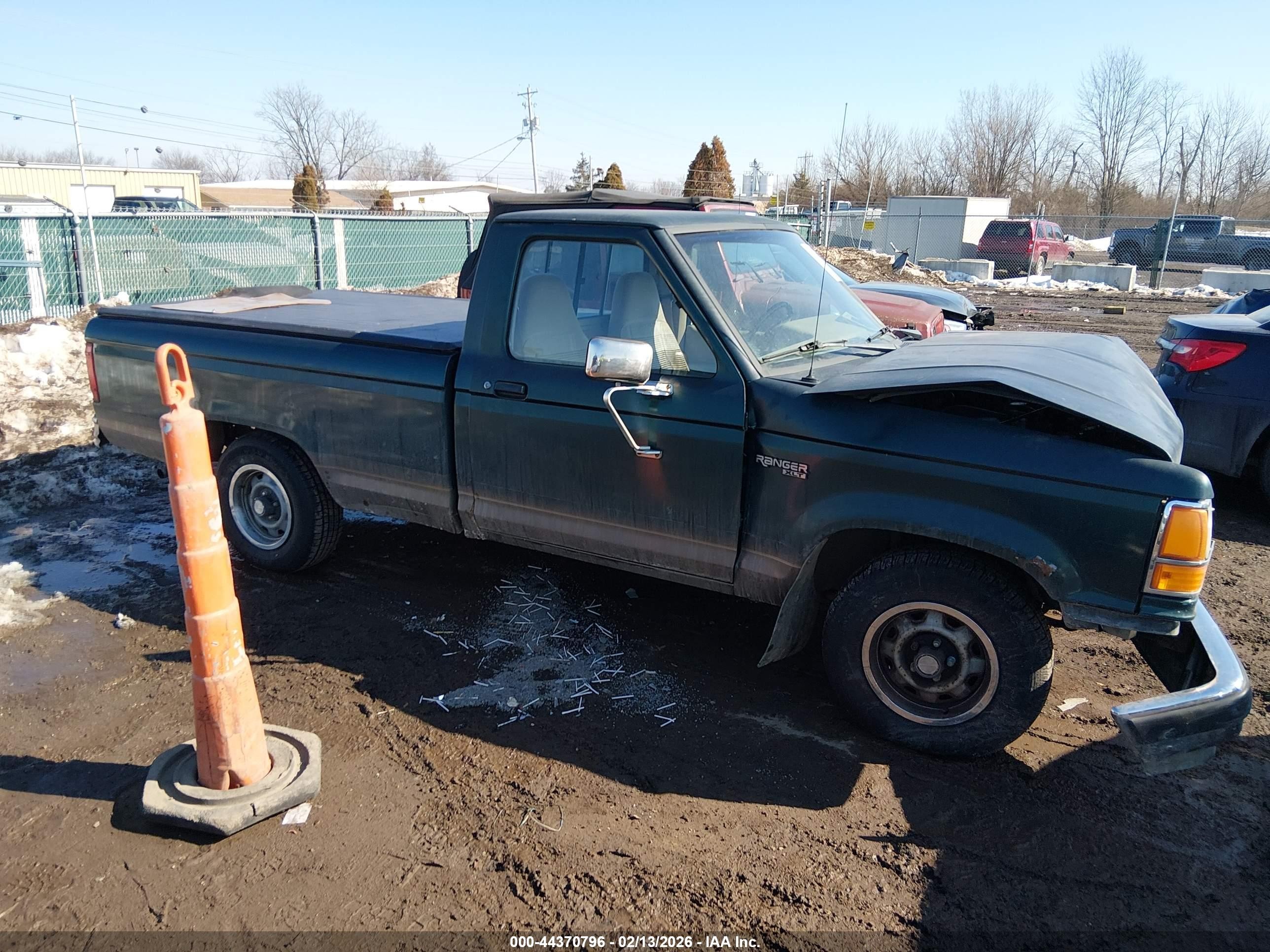 1991 Ford Ranger Зеленый vin: 1FTCR10A9MUB09170