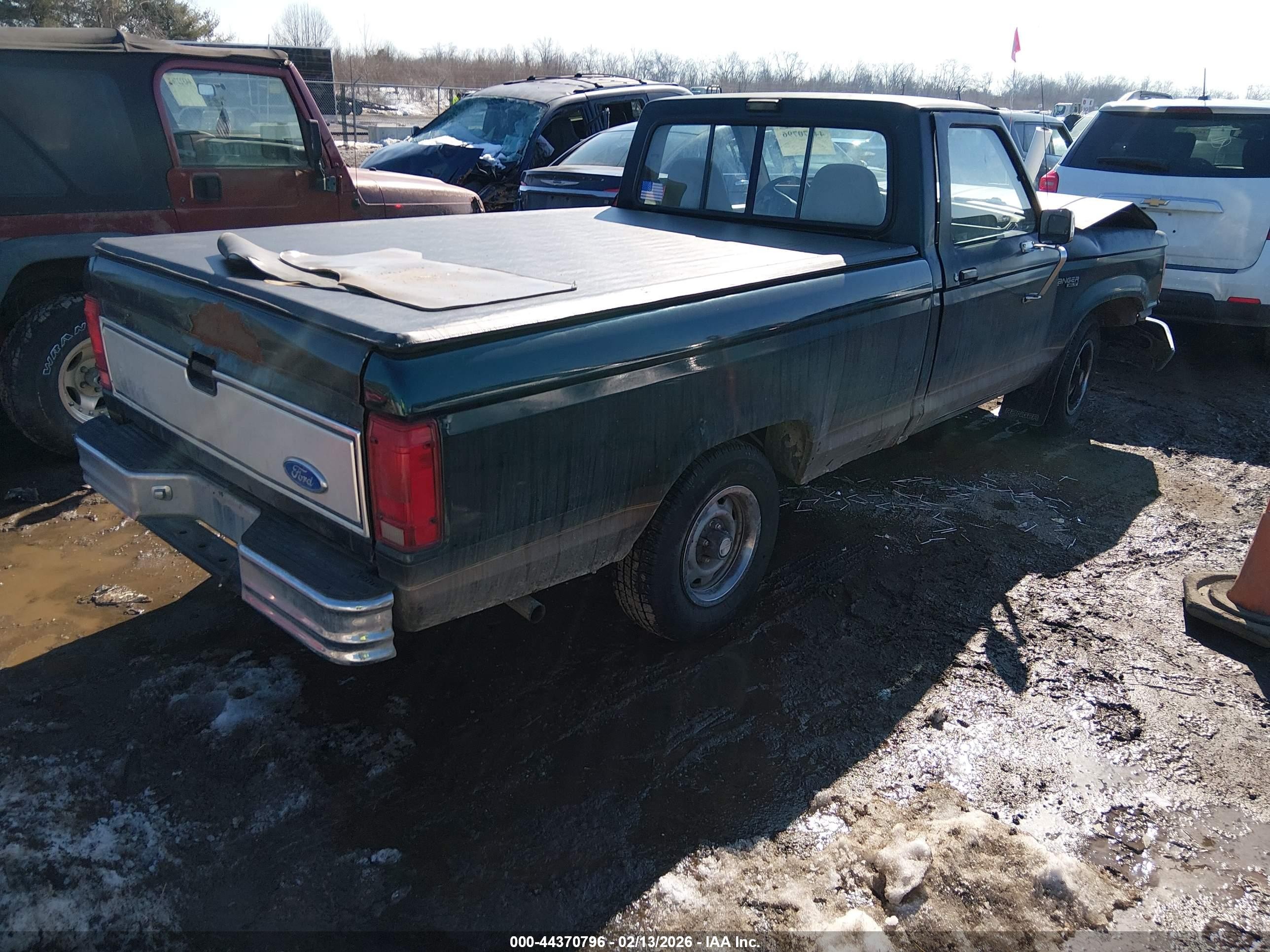 1991 Ford Ranger Зеленый vin: 1FTCR10A9MUB09170