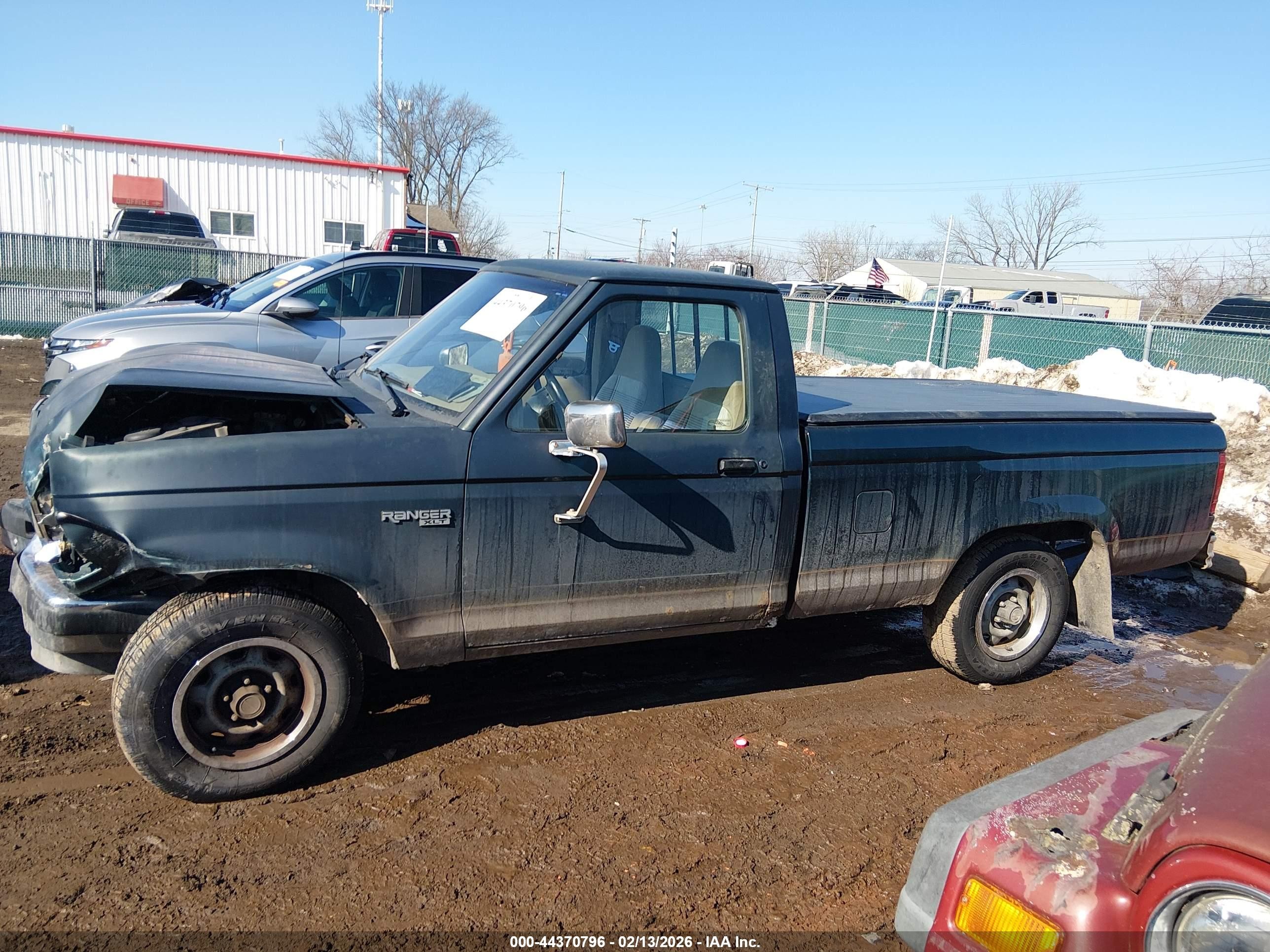 1991 Ford Ranger Зеленый vin: 1FTCR10A9MUB09170