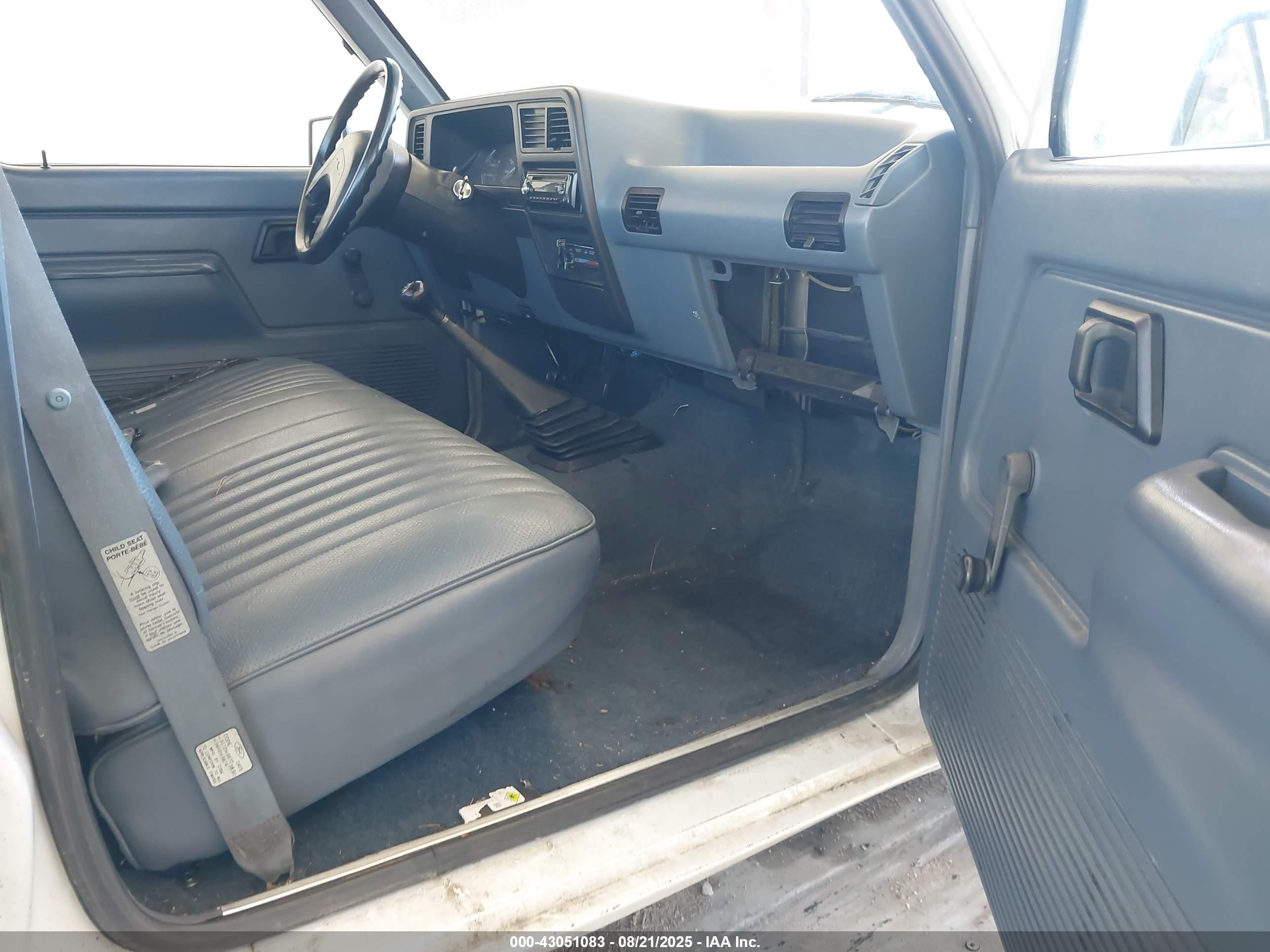 1991 Ford Ranger   Белый vin: 1FTCR10A9MUB58112