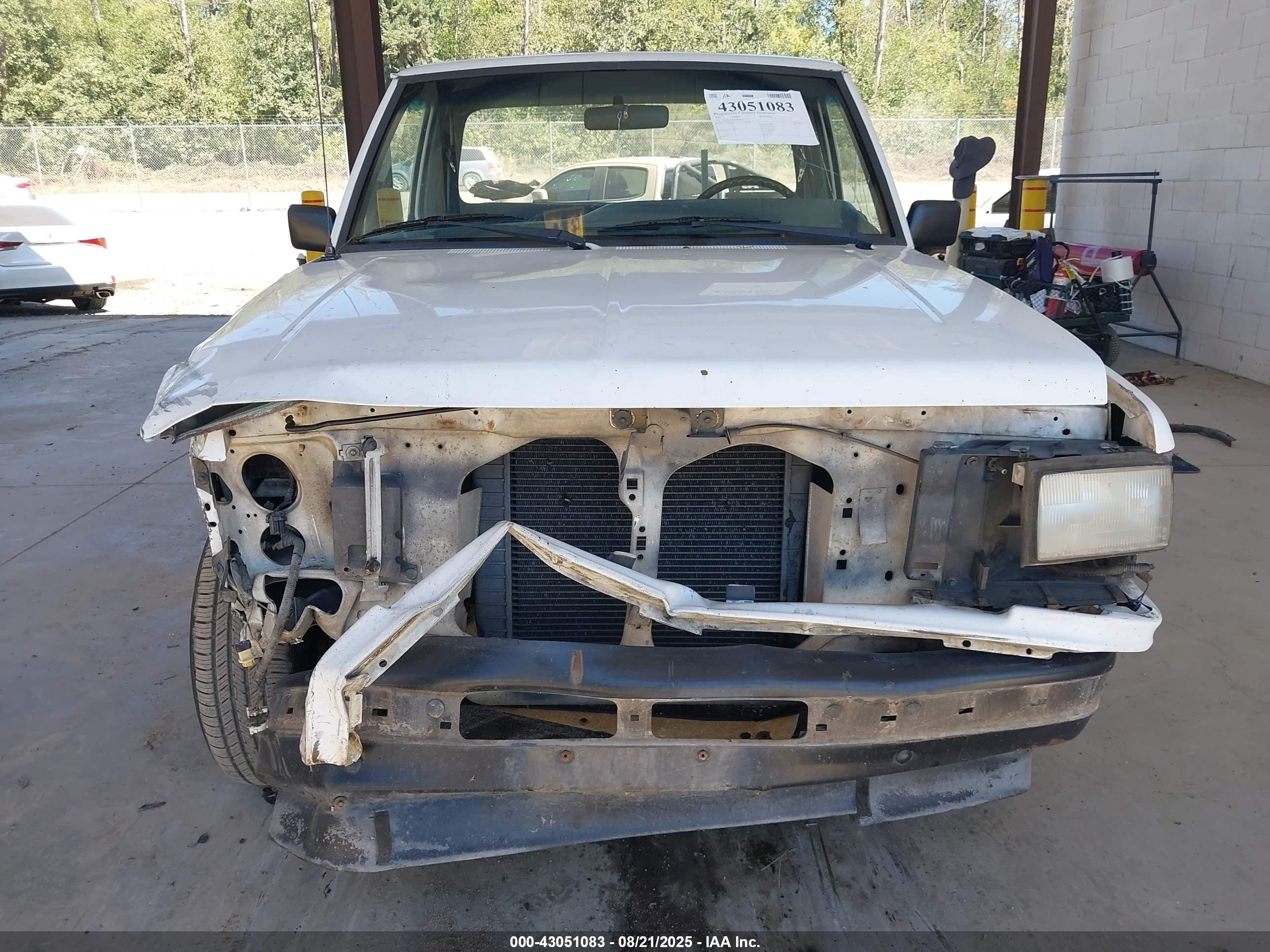 1991 Ford Ranger   Белый vin: 1FTCR10A9MUB58112