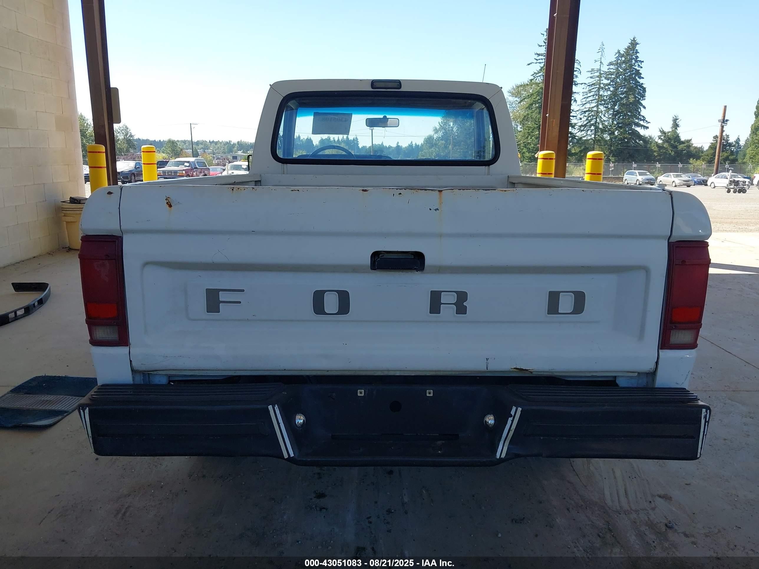 1991 Ford Ranger   Белый vin: 1FTCR10A9MUB58112