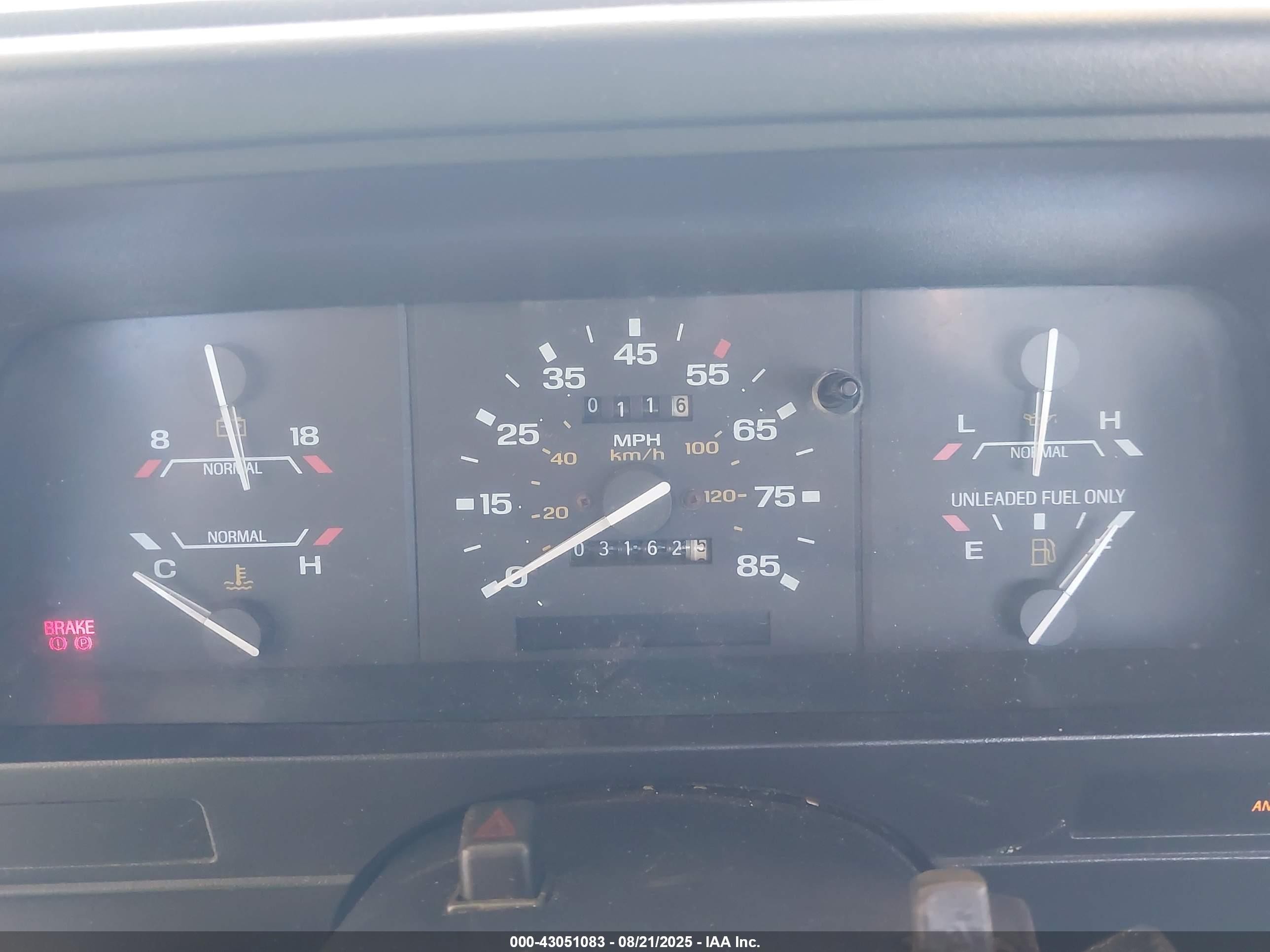 1991 Ford Ranger   Белый vin: 1FTCR10A9MUB58112