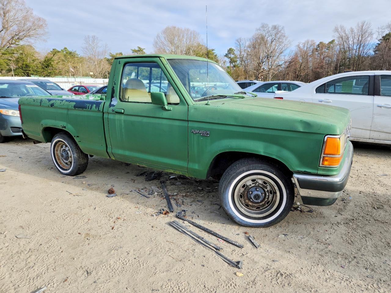 1991 Ford Ranger Green vin: 1FTCR10A9MUB94737