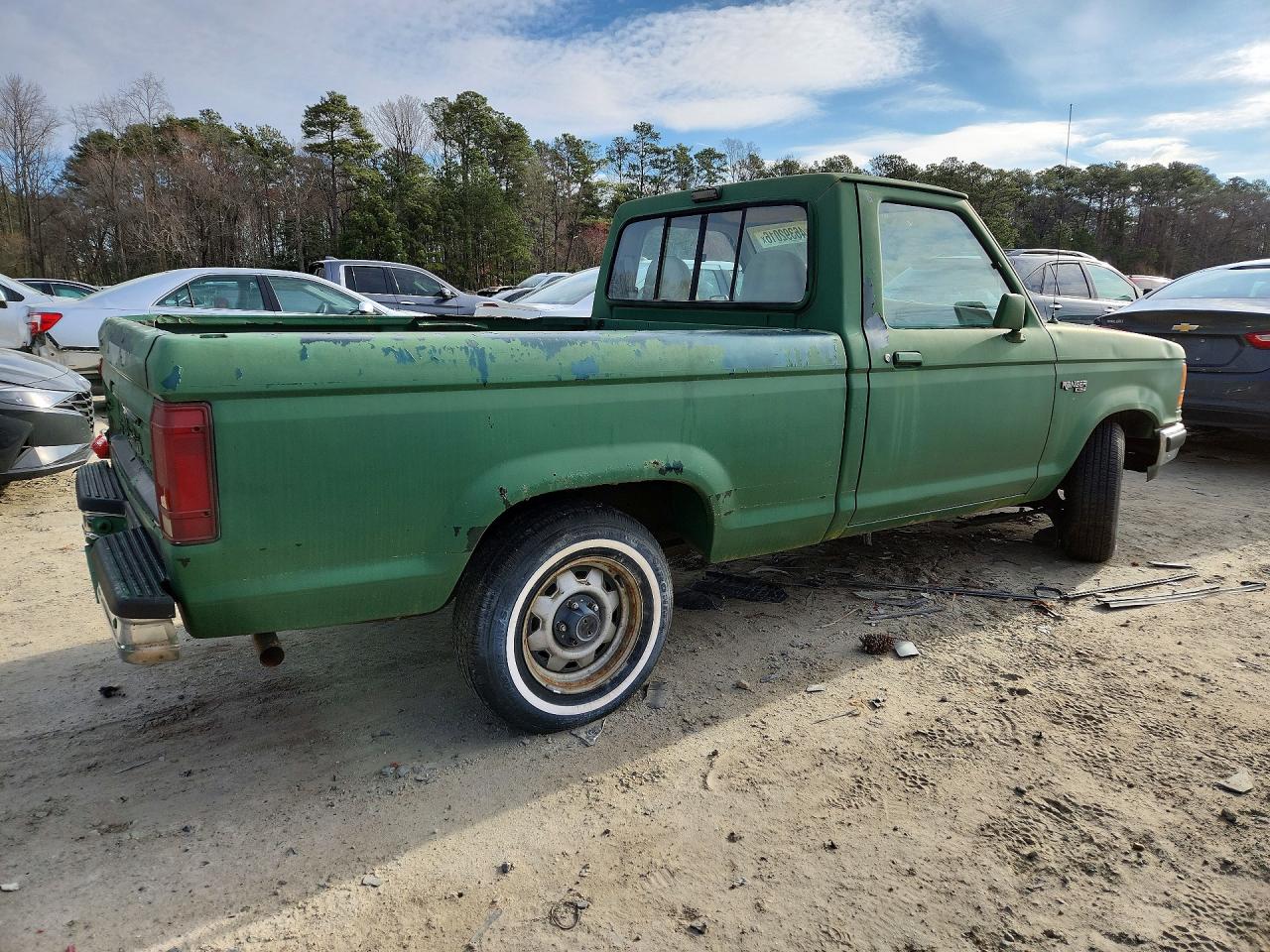 1991 Ford Ranger Green vin: 1FTCR10A9MUB94737