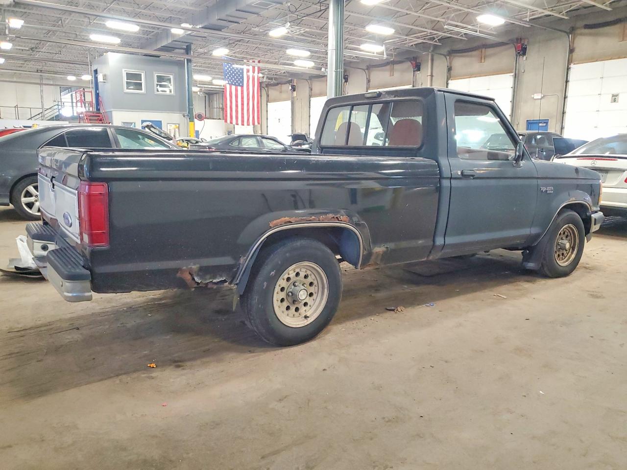 1992 Ford Ranger Черный vin: 1FTCR10A9NTA17953