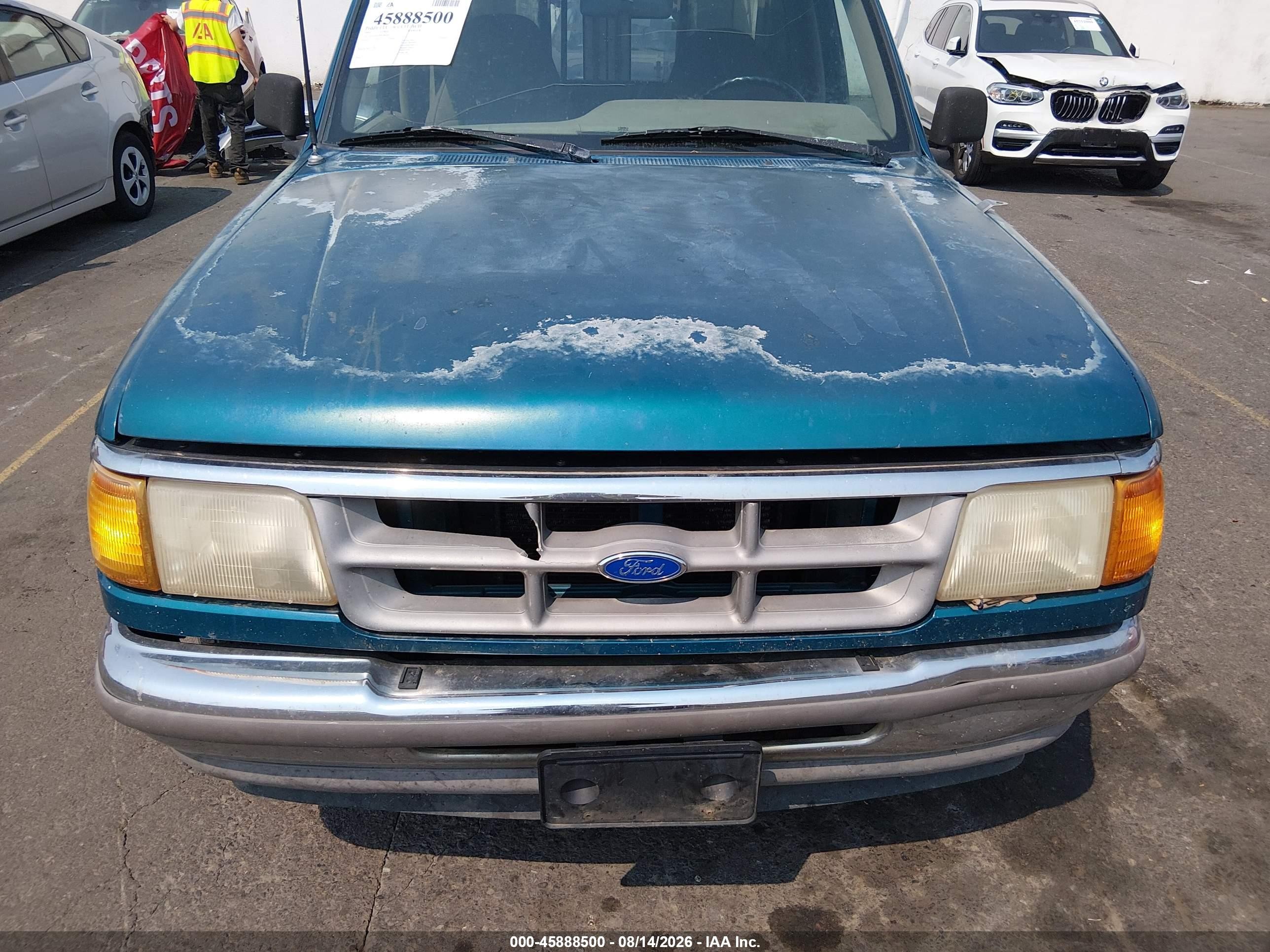 1993 Ford Ranger   Зеленый vin: 1FTCR10A9PUB81443