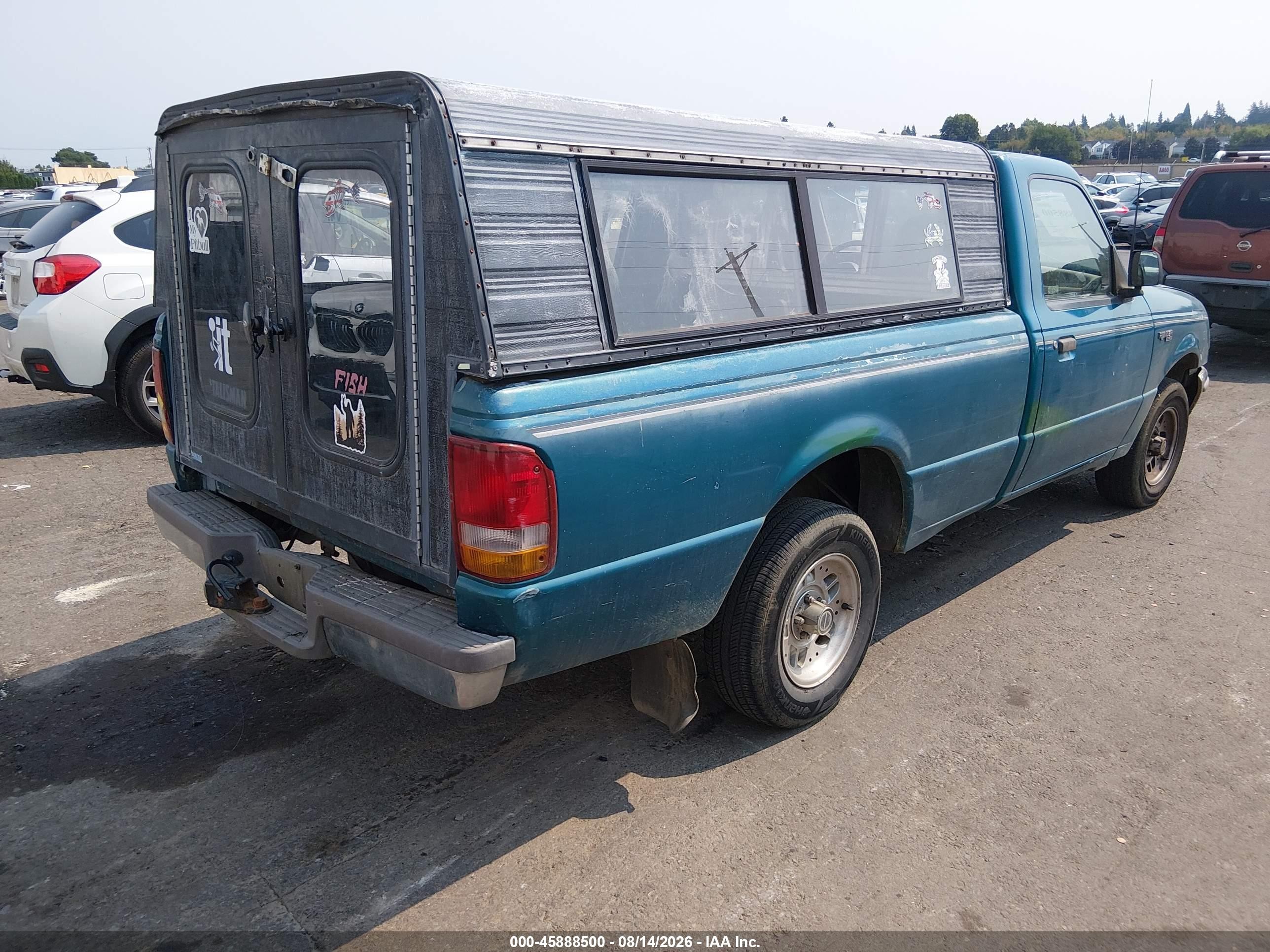 1993 Ford Ranger   Зеленый vin: 1FTCR10A9PUB81443