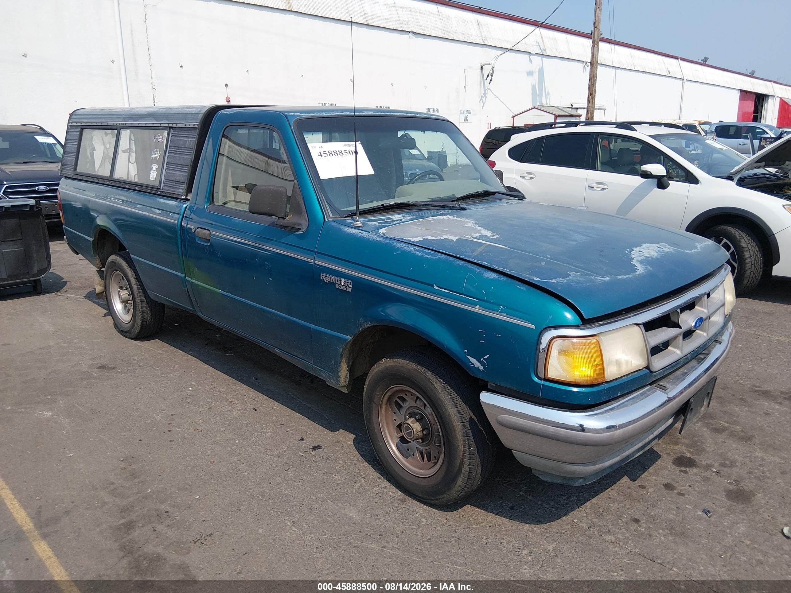 1993 Ford Ranger   Green vin: 1FTCR10A9PUB81443