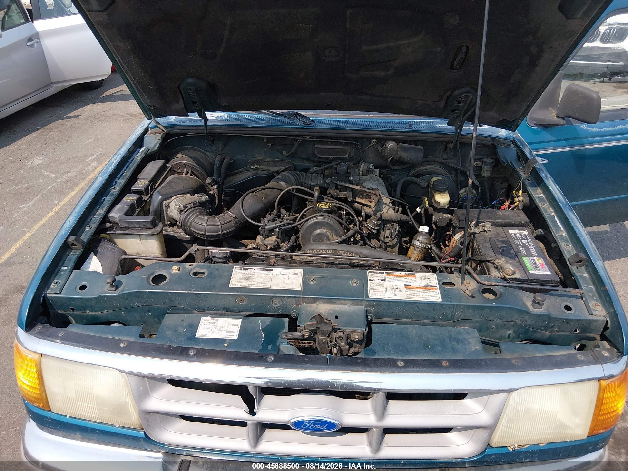 1993 Ford Ranger   Зеленый vin: 1FTCR10A9PUB81443