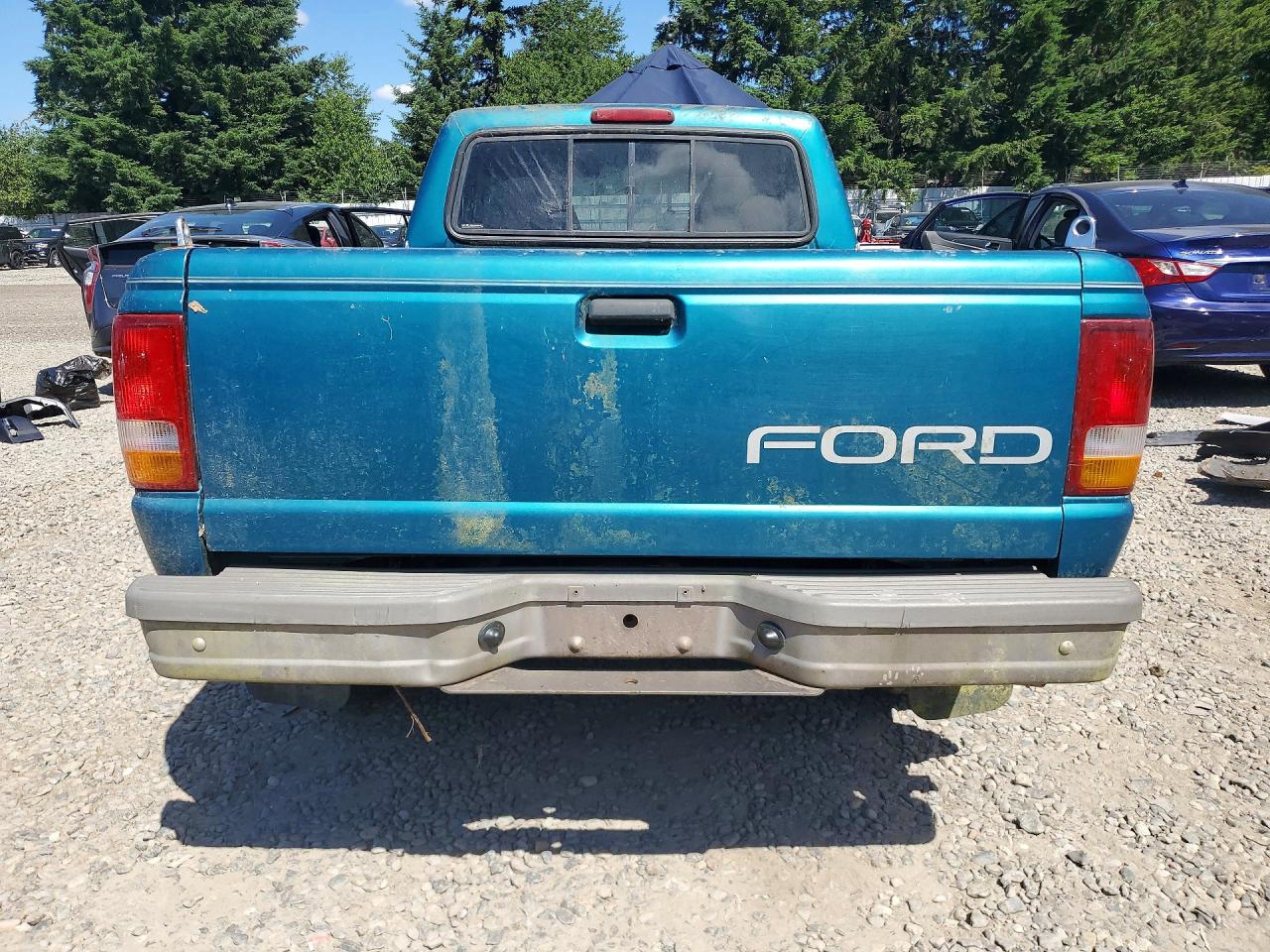 1994 Ford Ranger Green vin: 1FTCR10A9RPA29731