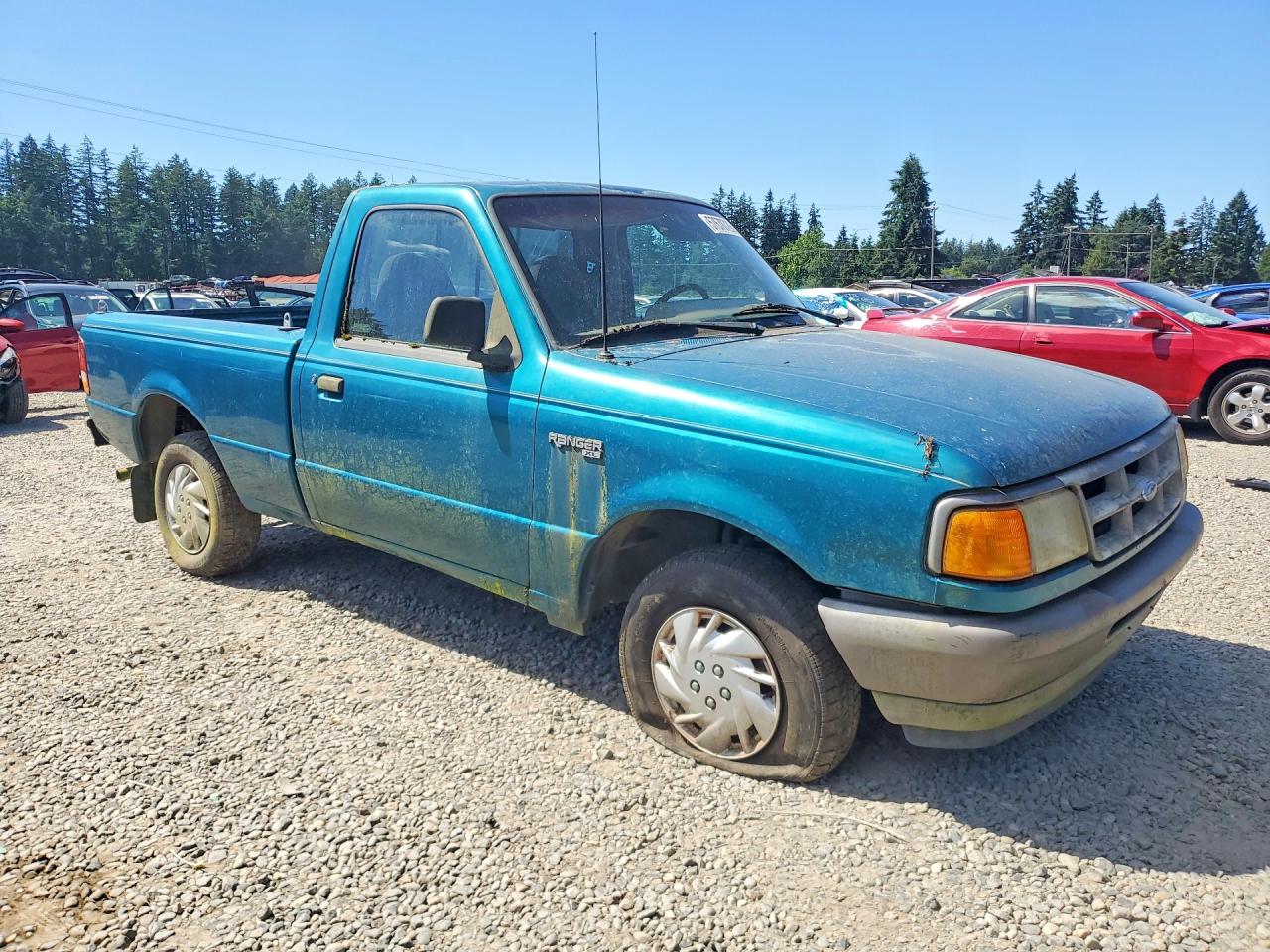 1994 Ford Ranger Green vin: 1FTCR10A9RPA29731